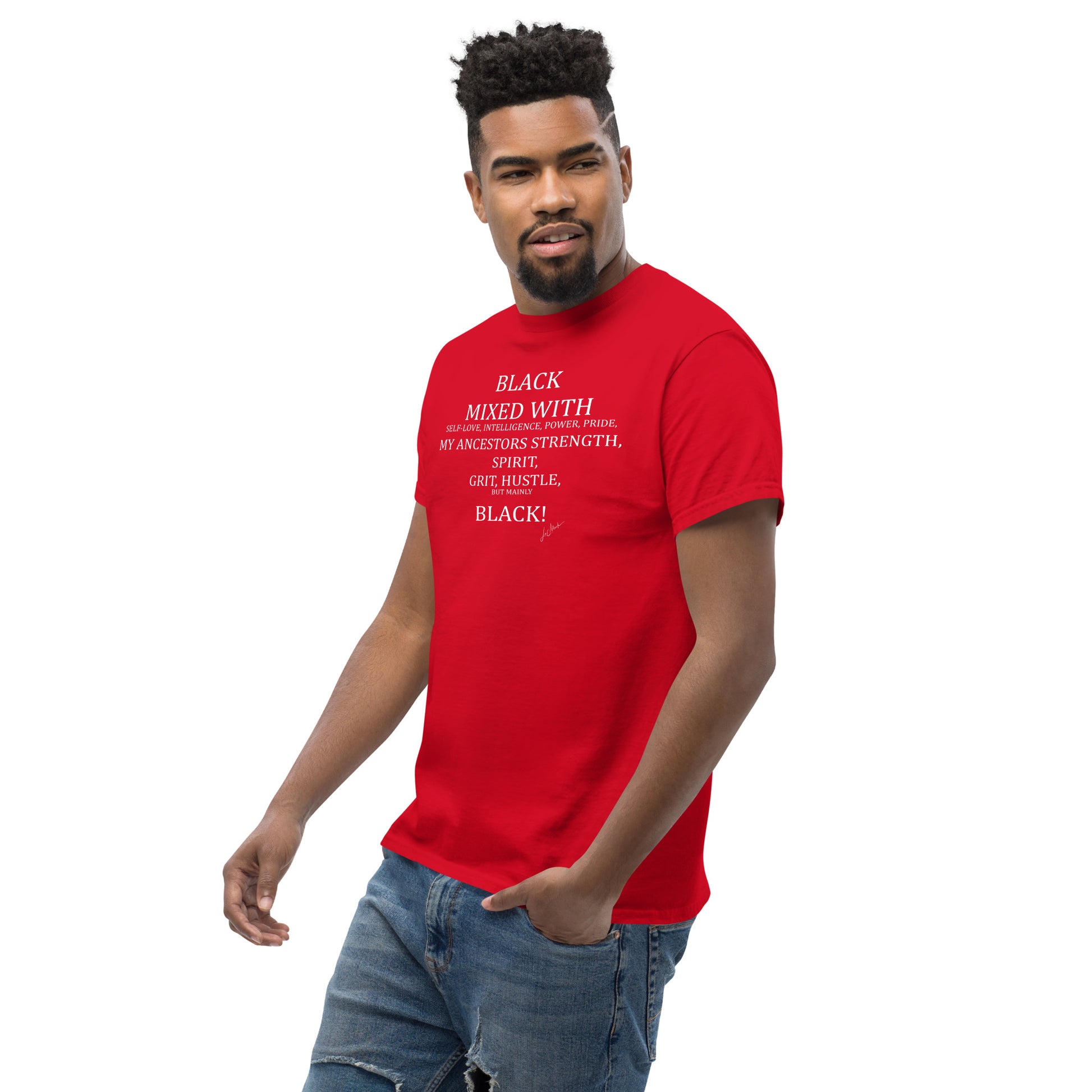 Black Mixed Men's classic tee - LeMack