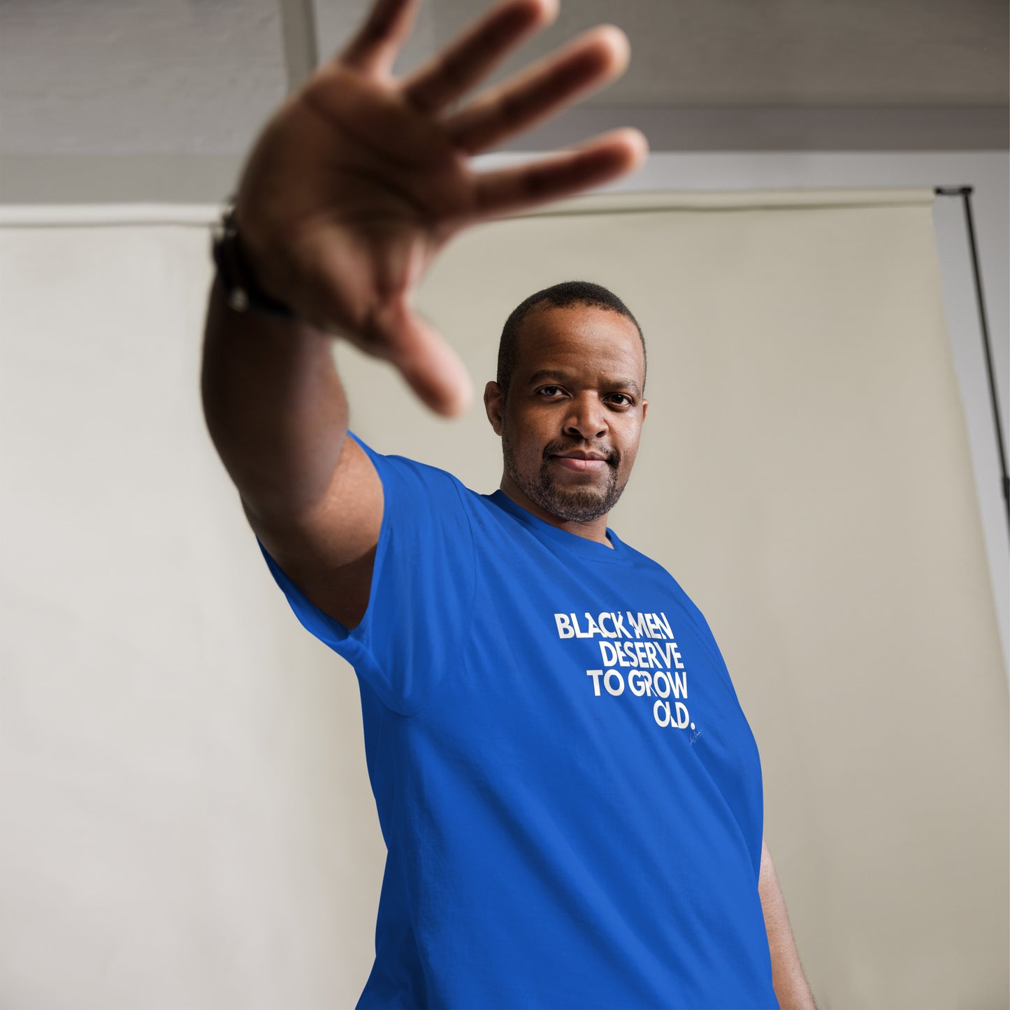 Black Men Deserve to Grow Old Men's classic tee - LeMack