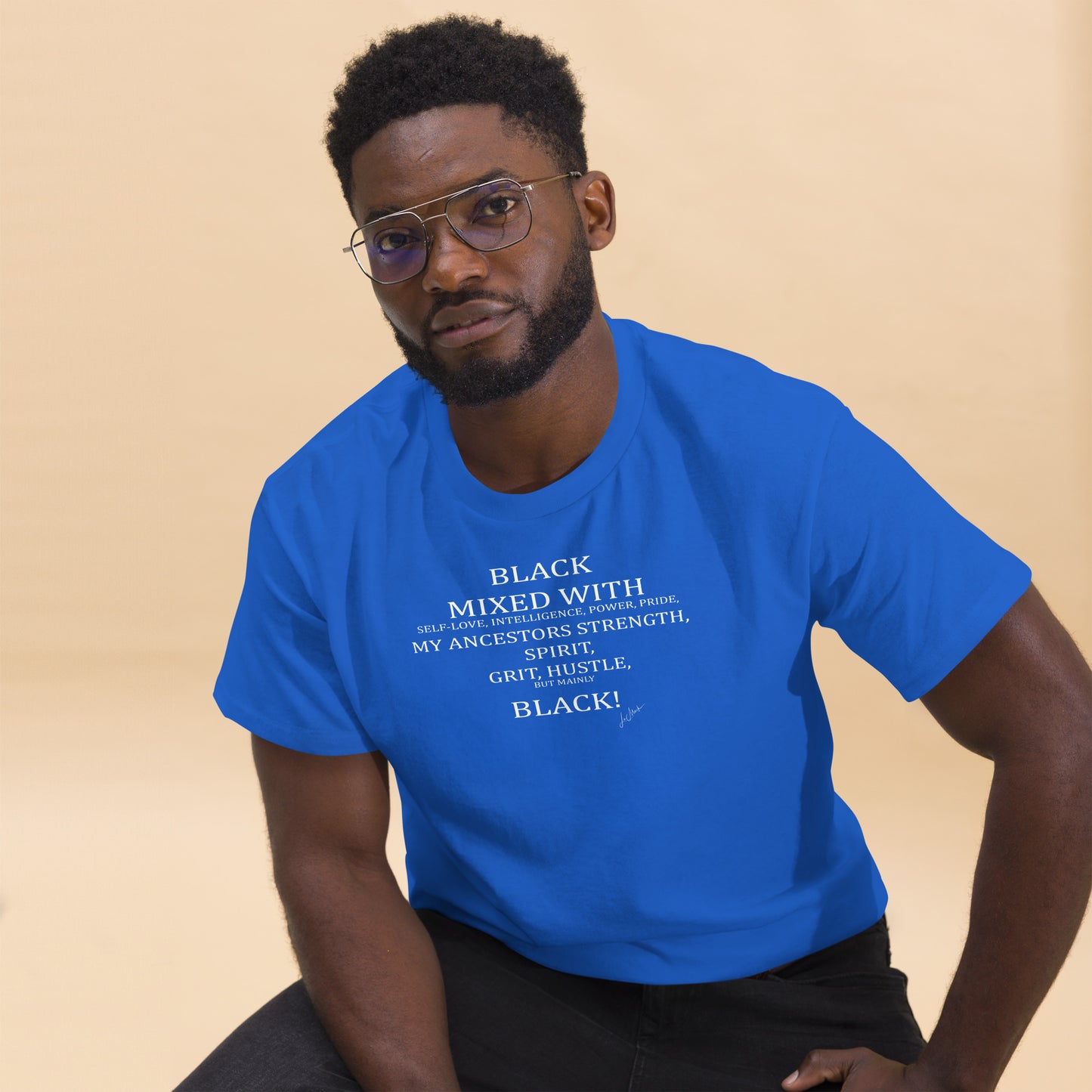 Black Mixed Men's classic tee - LeMack