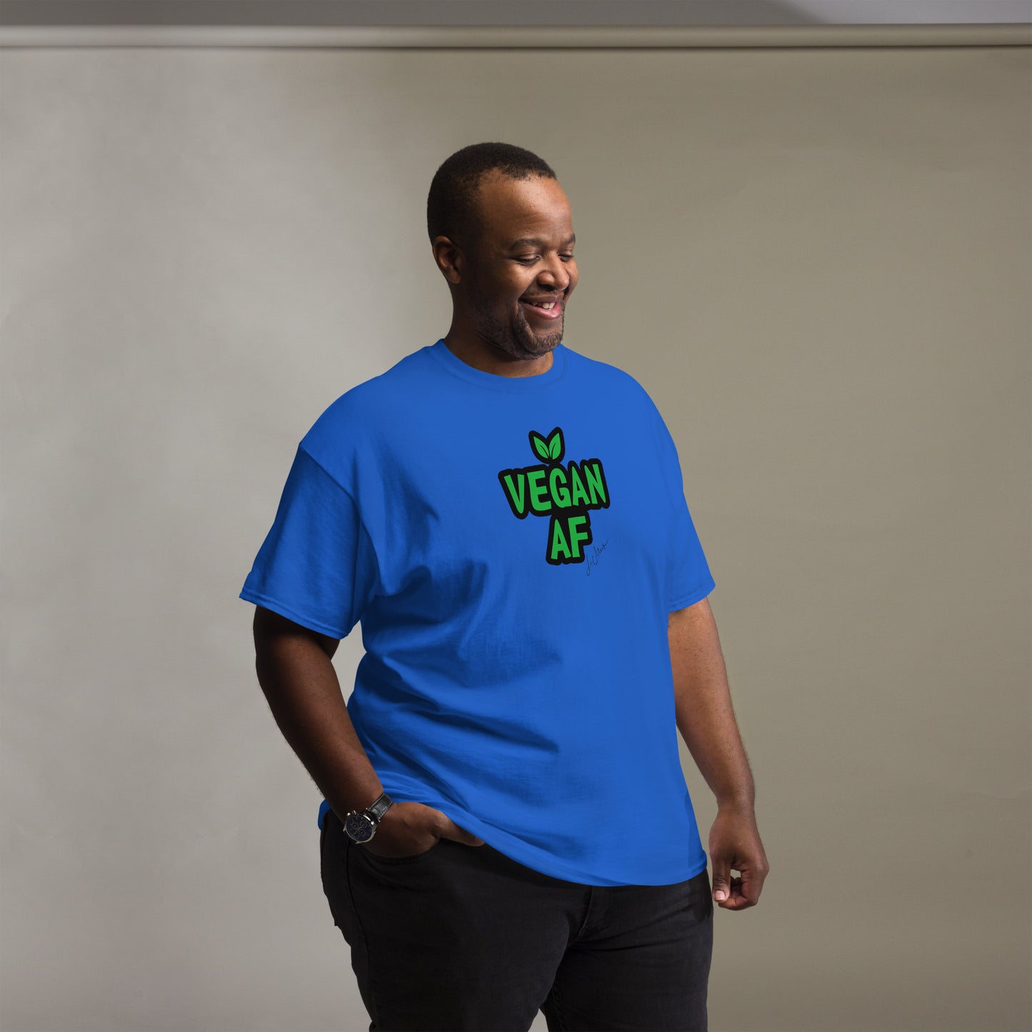 Vegan AF Men's classic tee - LeMack