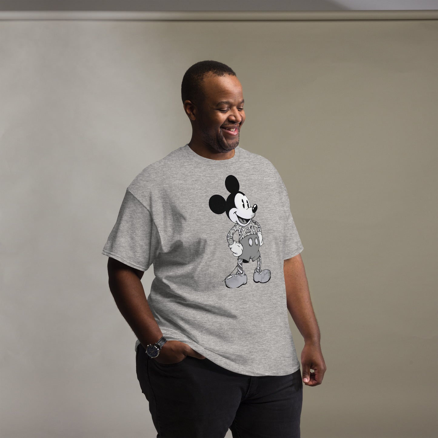Tattoo'd Mickey Men's classic tee - LeMack