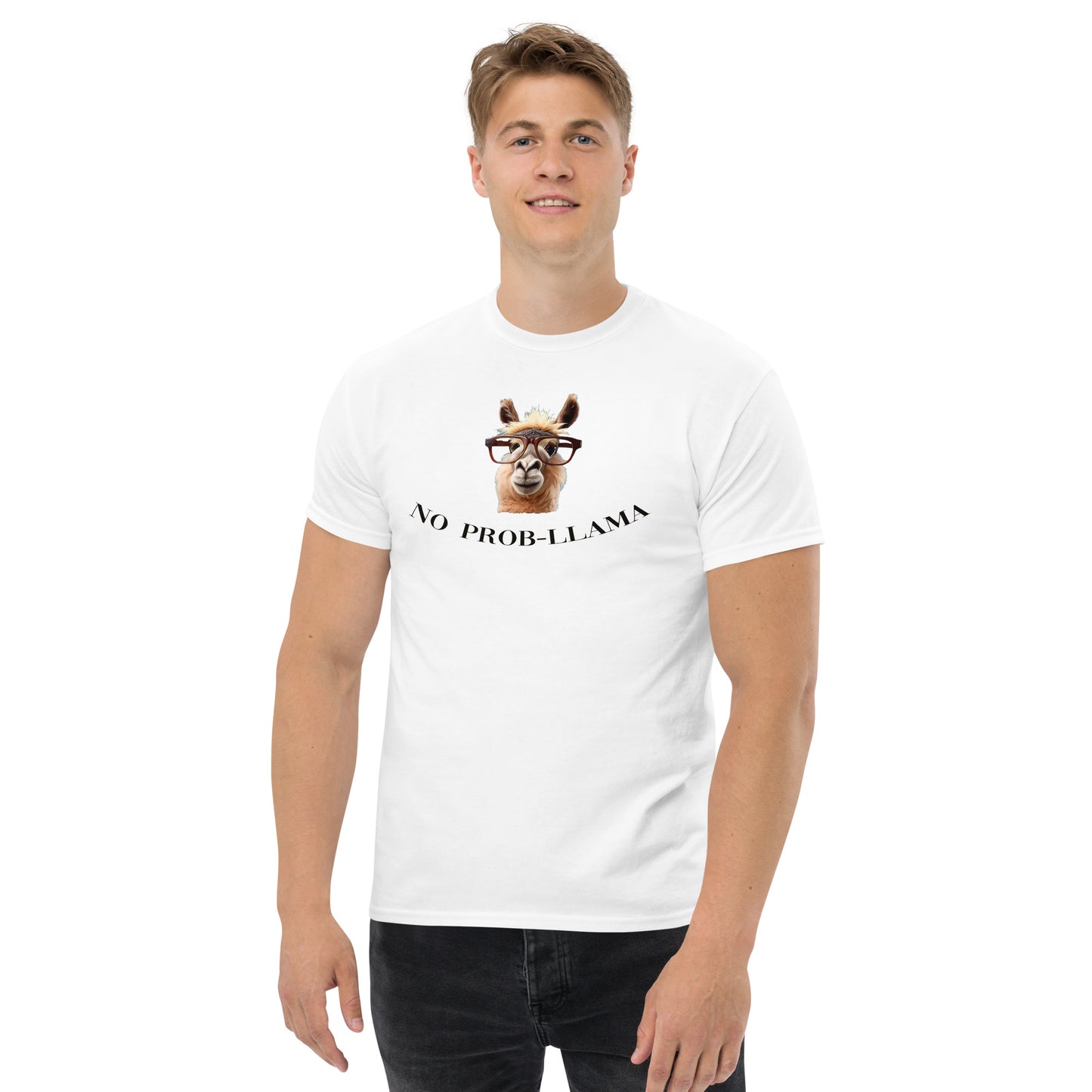 NO Prob LLAMA Men's classic tee - LeMack