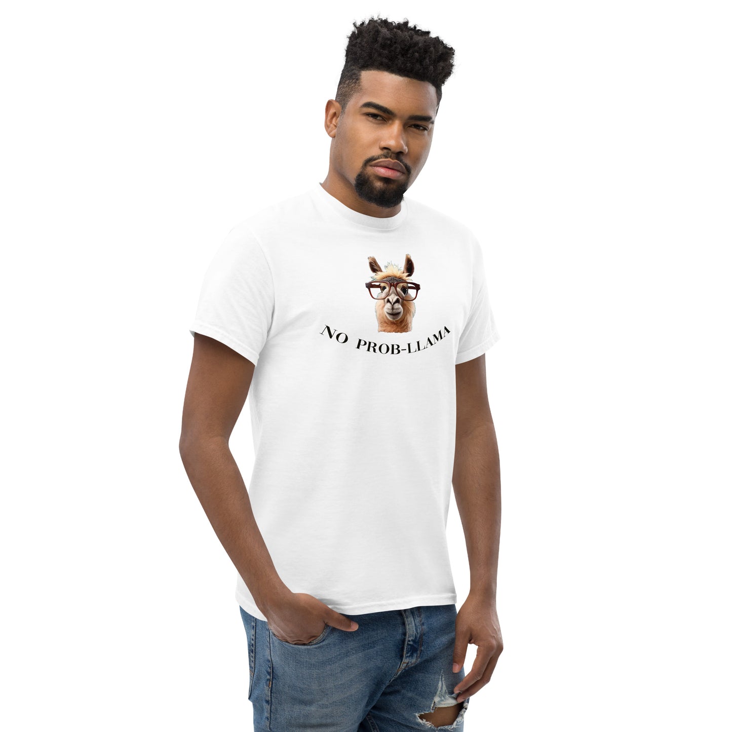 NO Prob LLAMA Men's classic tee - LeMack