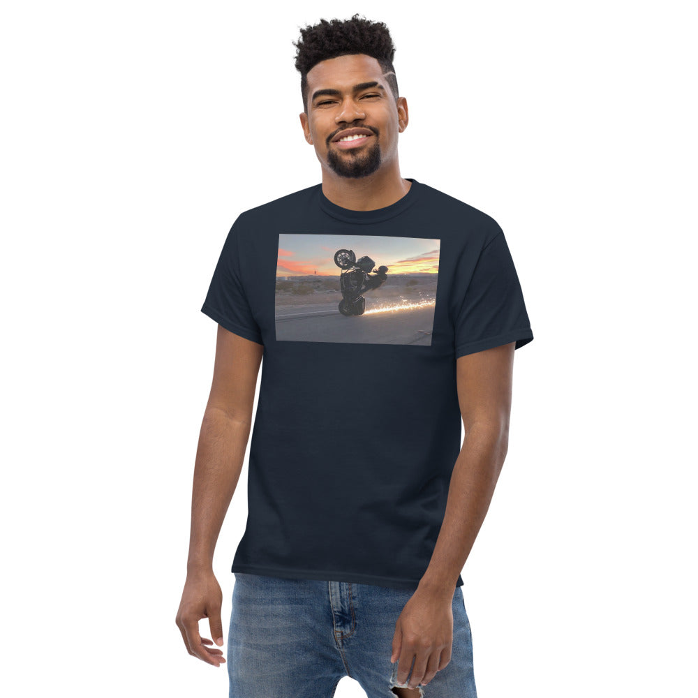 HD Wheelie Men's heavyweight tee - LeMack