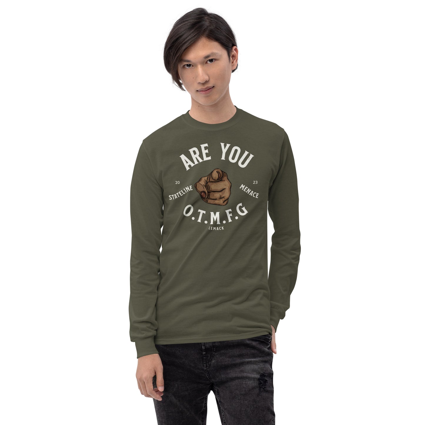O.T.M.F.G Men’s Long Sleeve Shirt