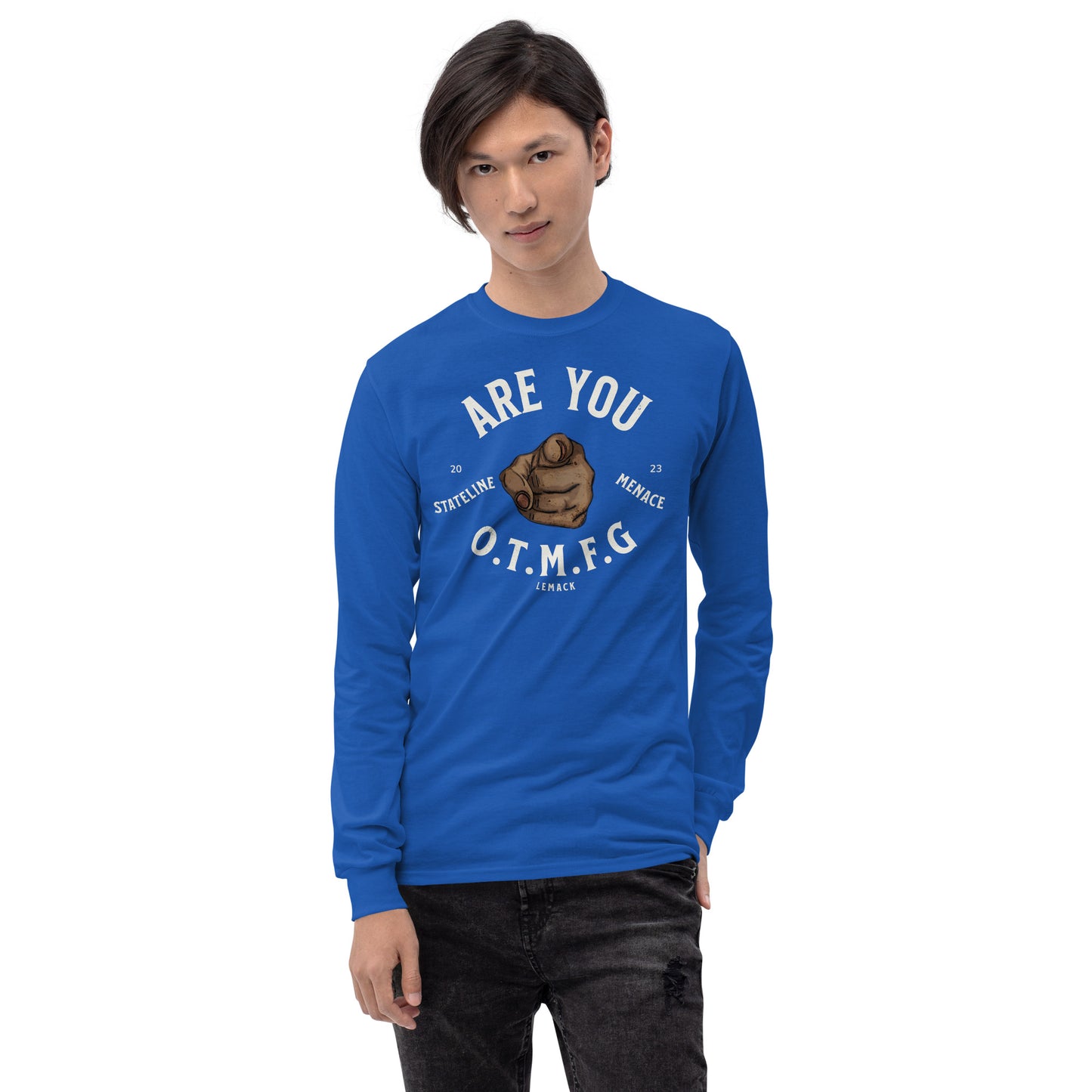 O.T.M.F.G Men’s Long Sleeve Shirt