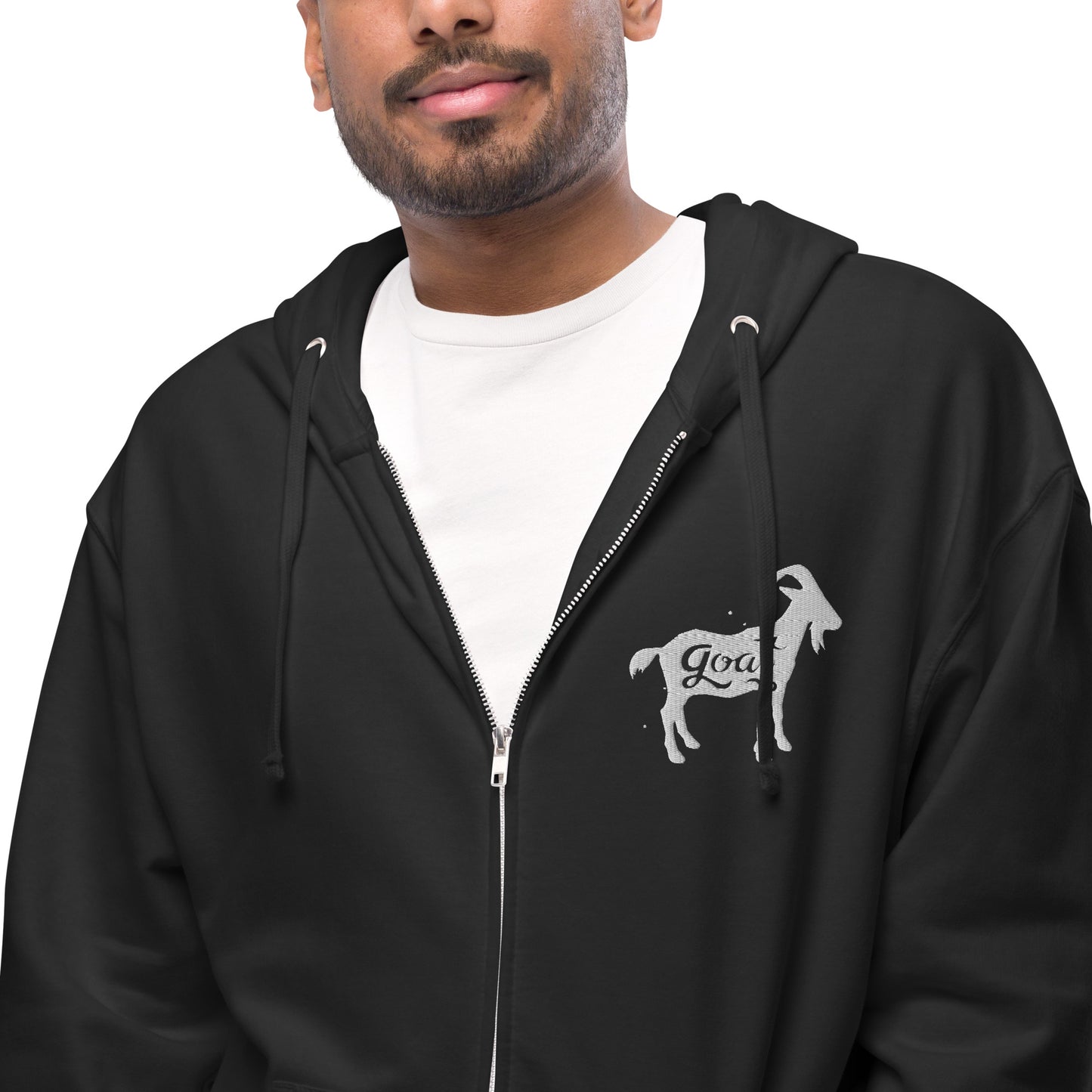 Goat Unisex fleece ZIP UP hoodie - LeMack