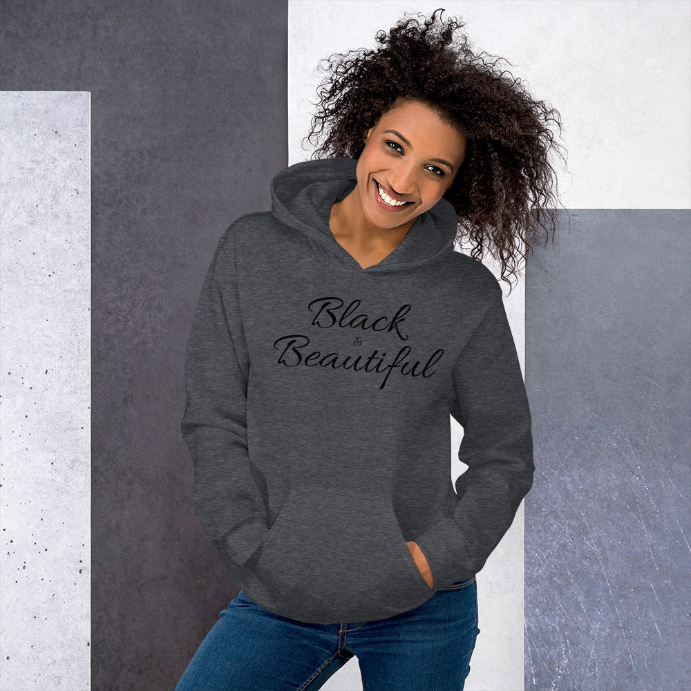 Black & Beautiful Unisex Hoodie - LeMack
