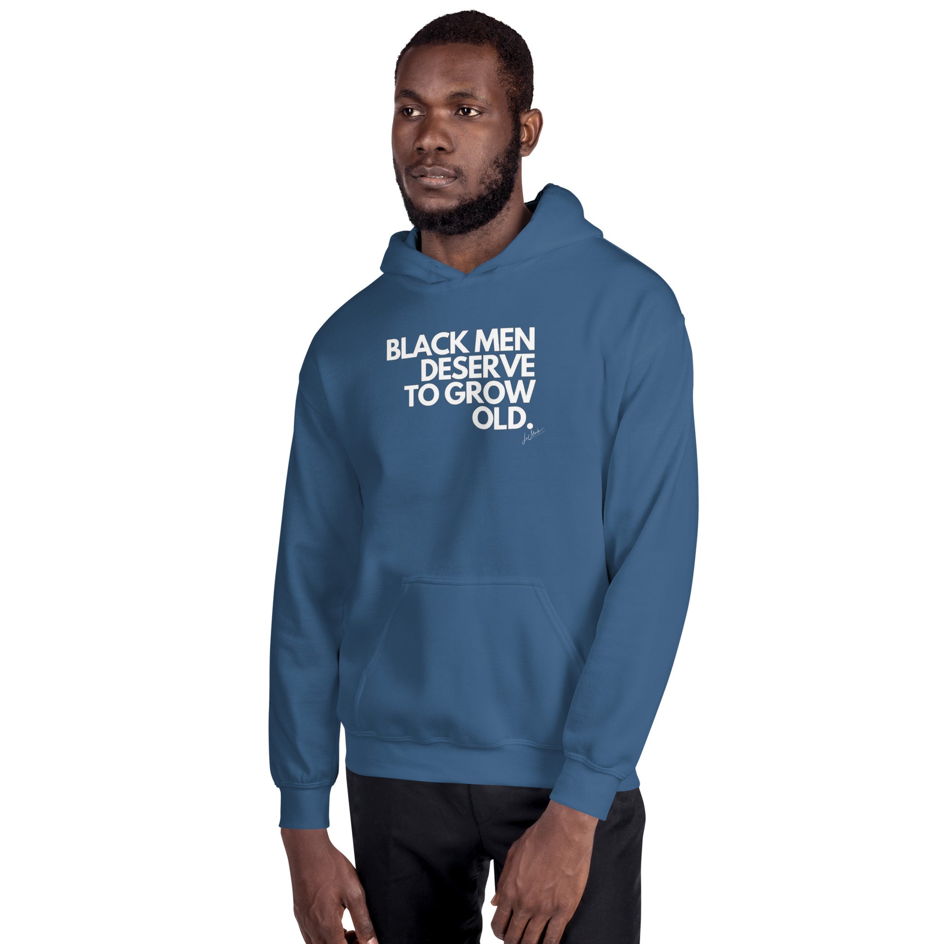 Black Men Deserve to Grow Old Unisex Hoodie - LeMack