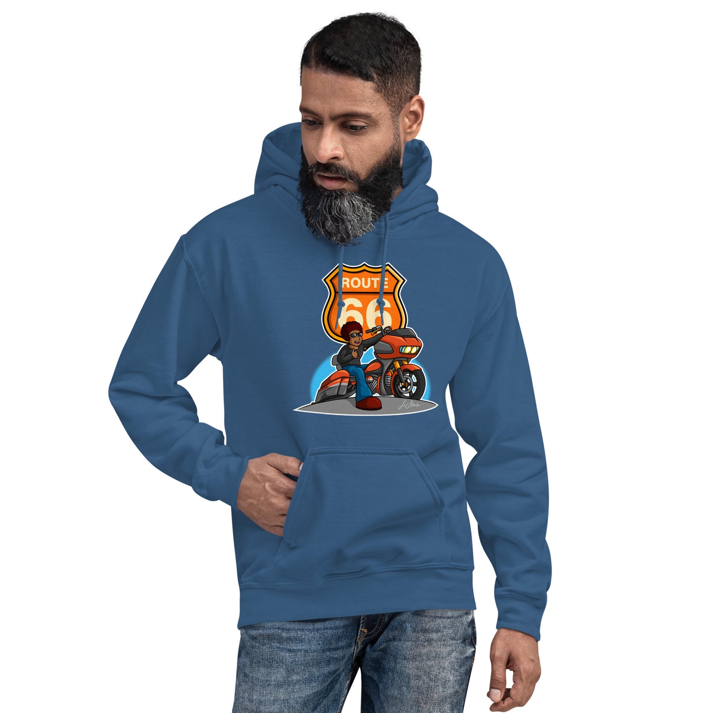 Route 66 Unisex Hoodie - LeMack