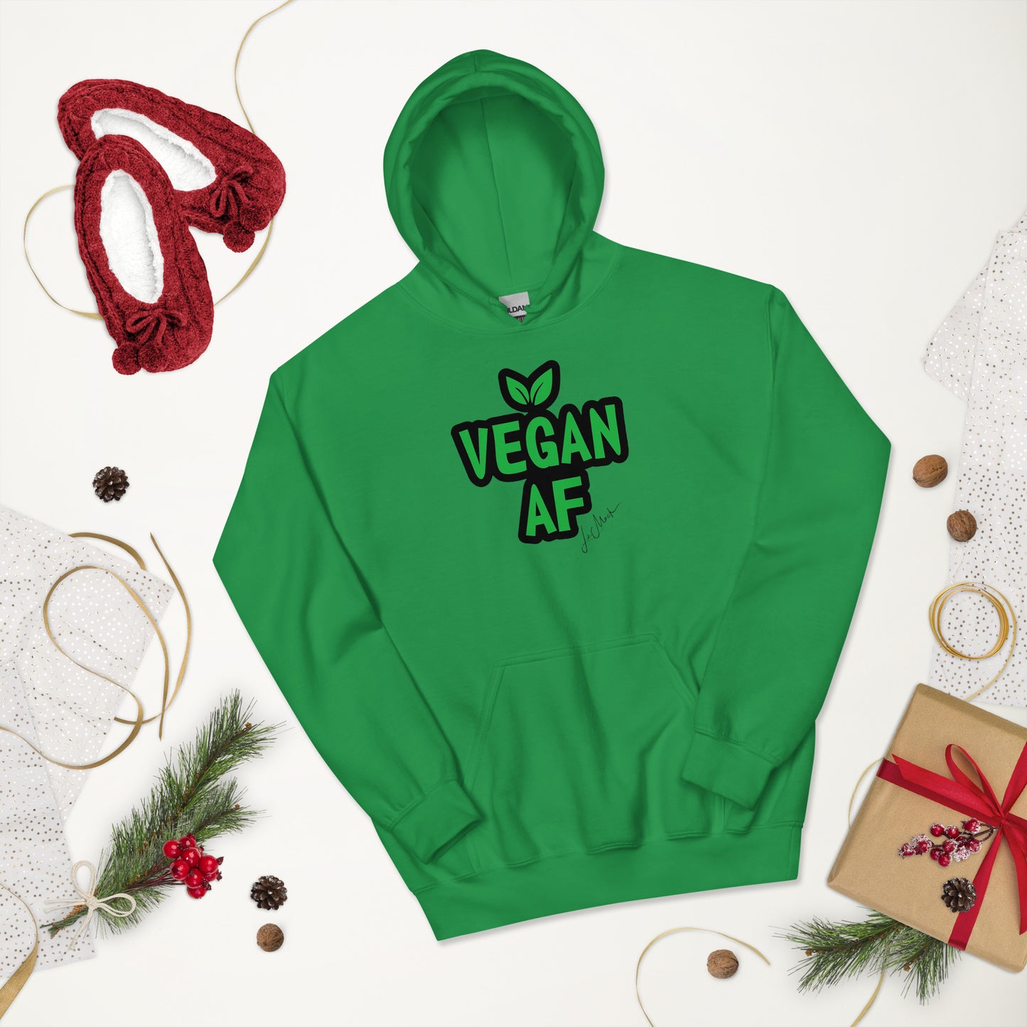 Vegan AF Unisex Hoodie - LeMack