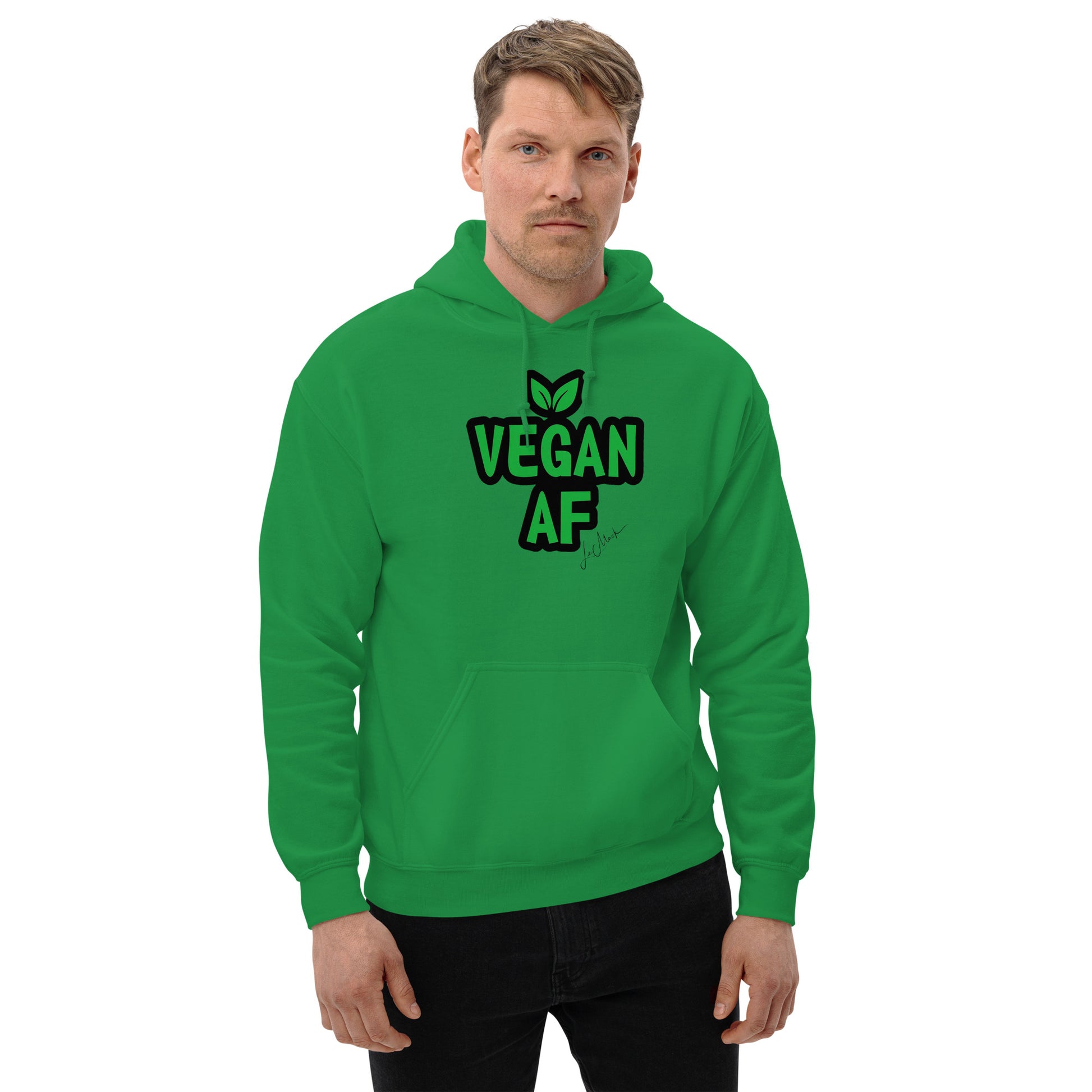Vegan AF Unisex Hoodie - LeMack