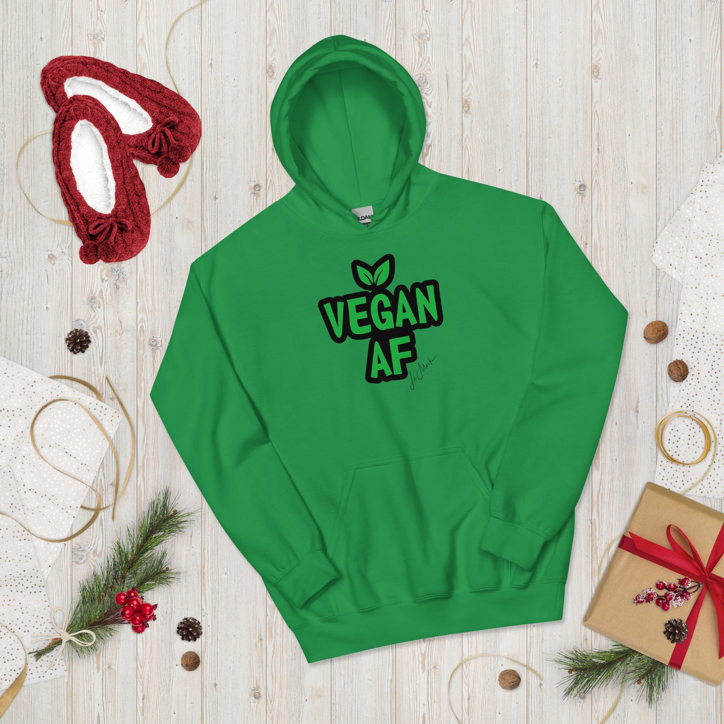 Vegan AF Unisex Hoodie - LeMack