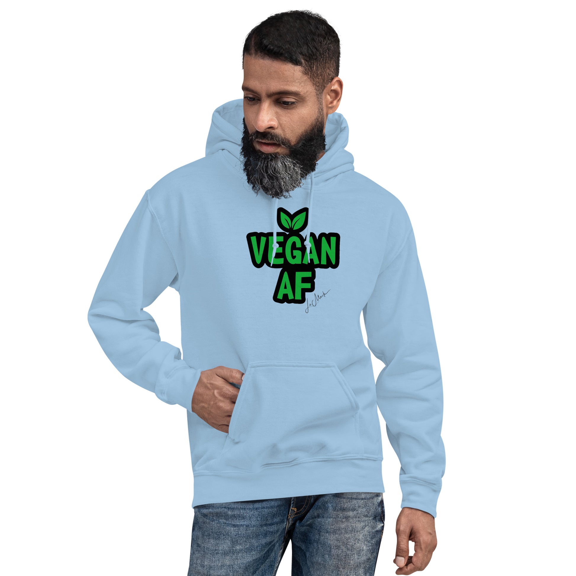 Vegan AF Unisex Hoodie - LeMack