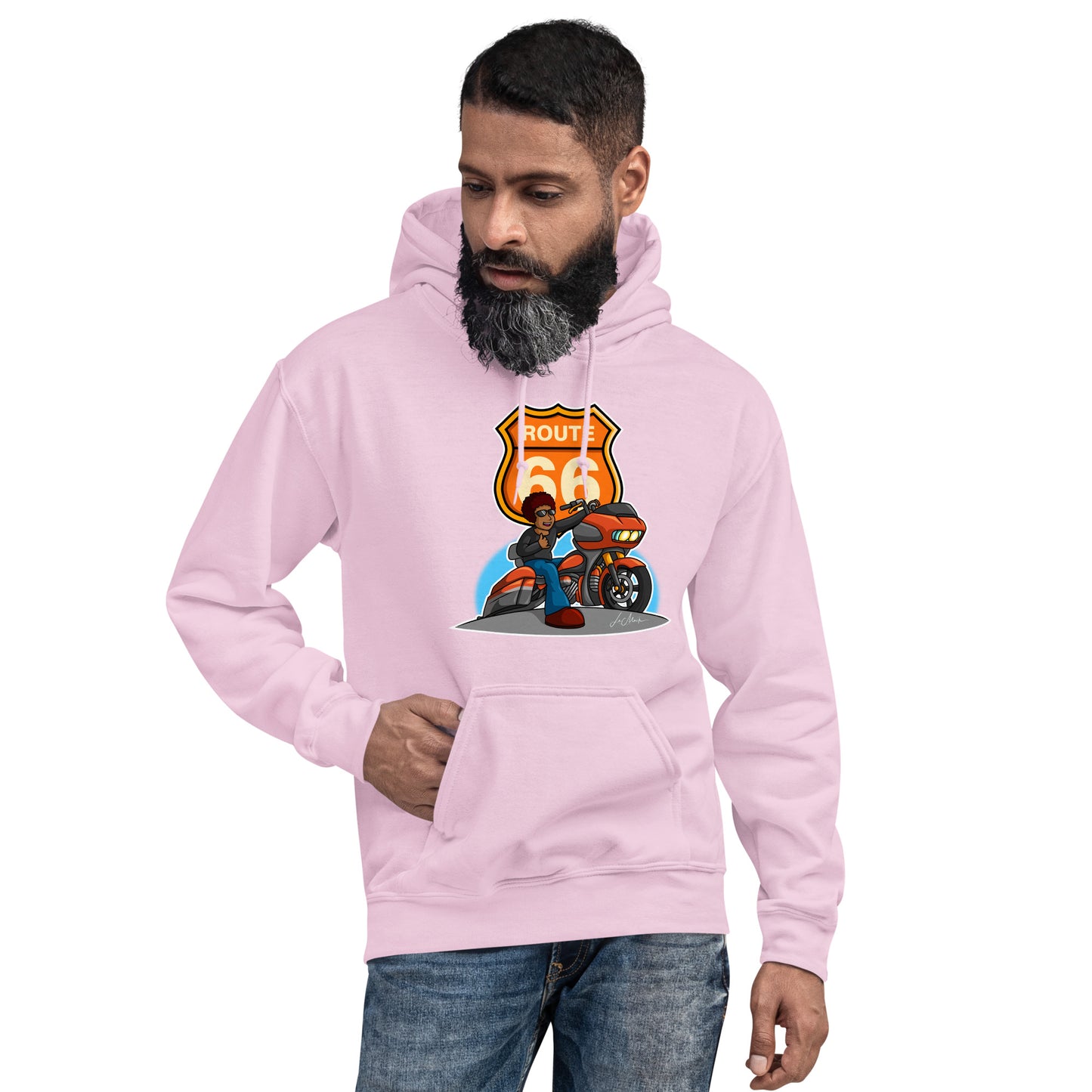 Route 66 Unisex Hoodie - LeMack