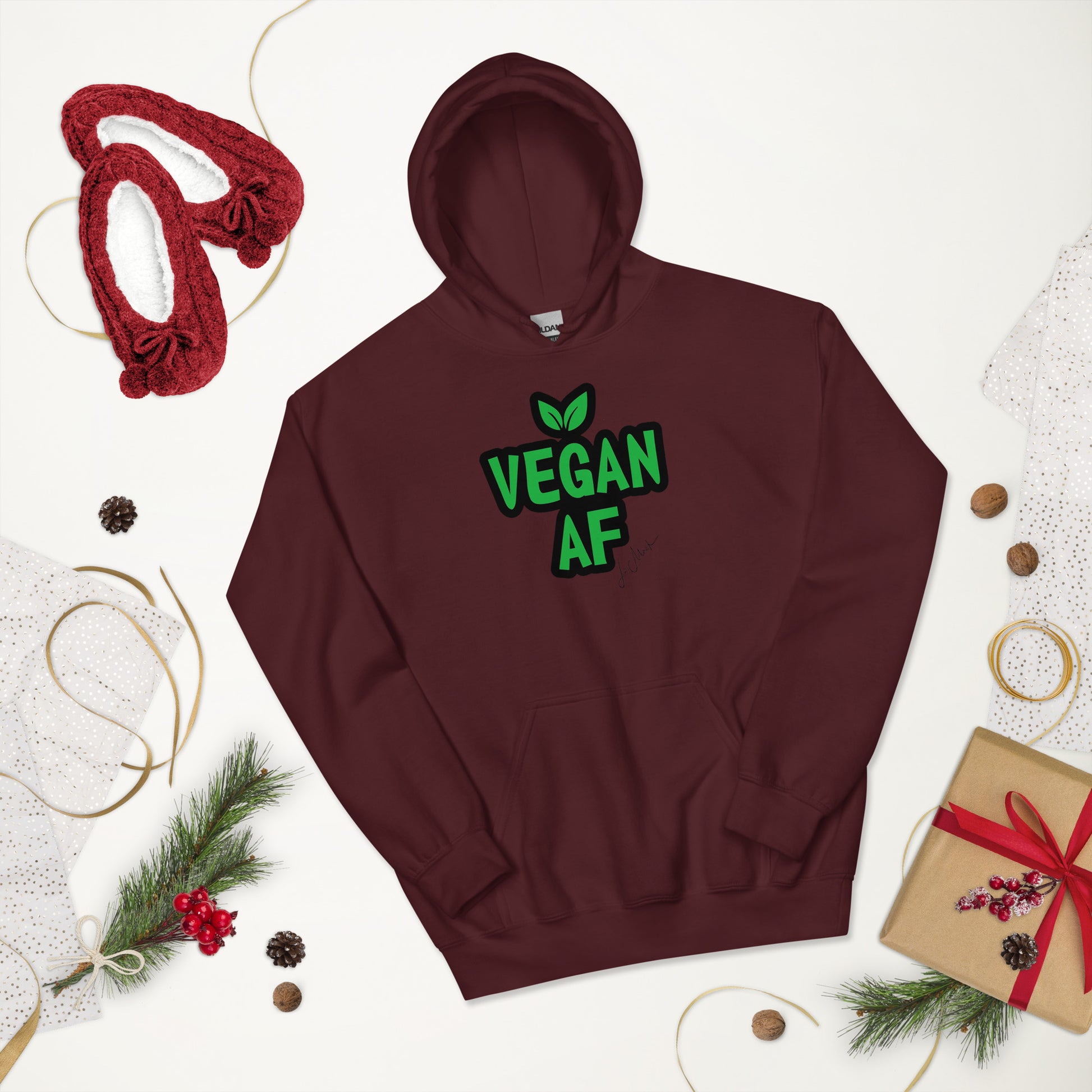 Vegan AF Unisex Hoodie - LeMack