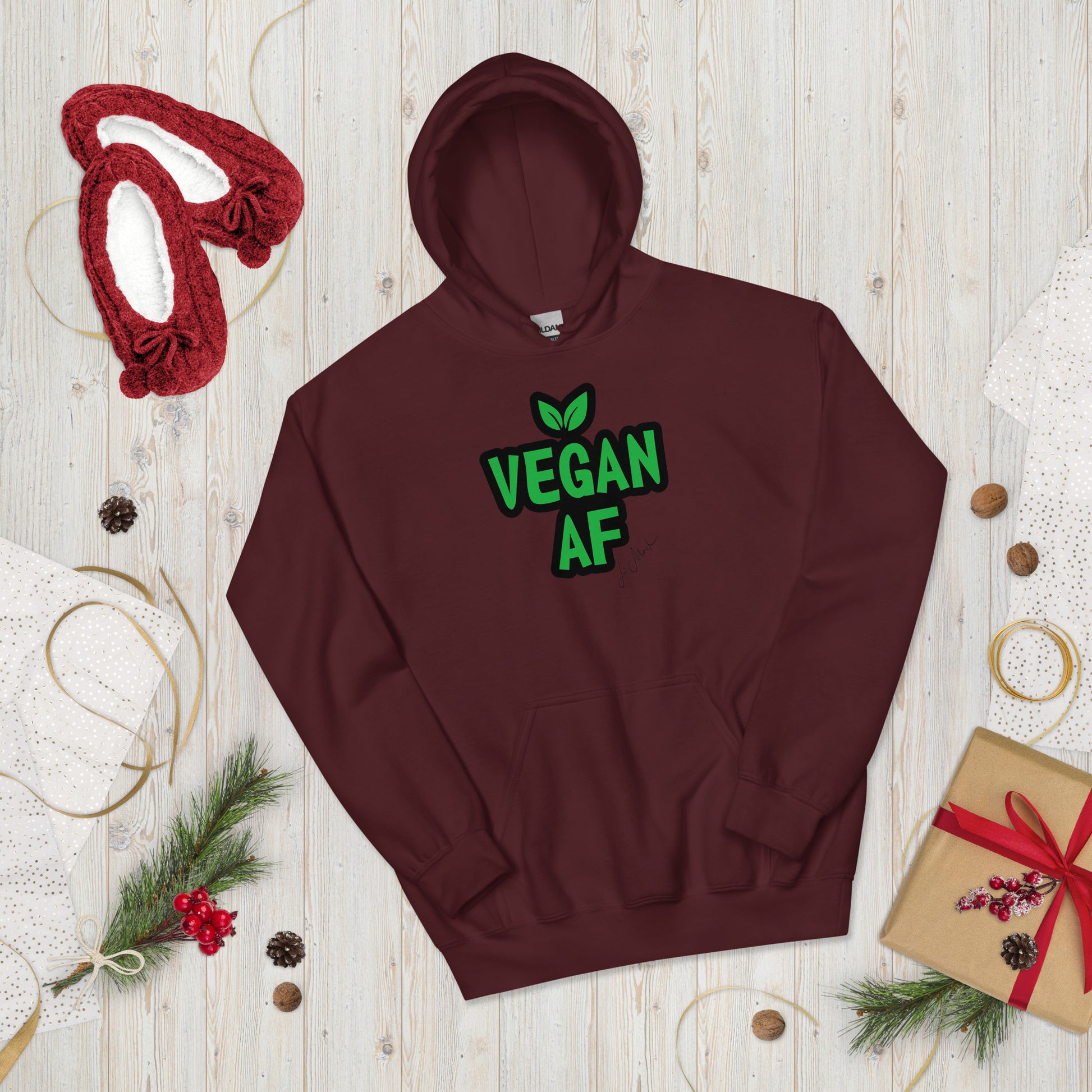 Vegan AF Unisex Hoodie - LeMack