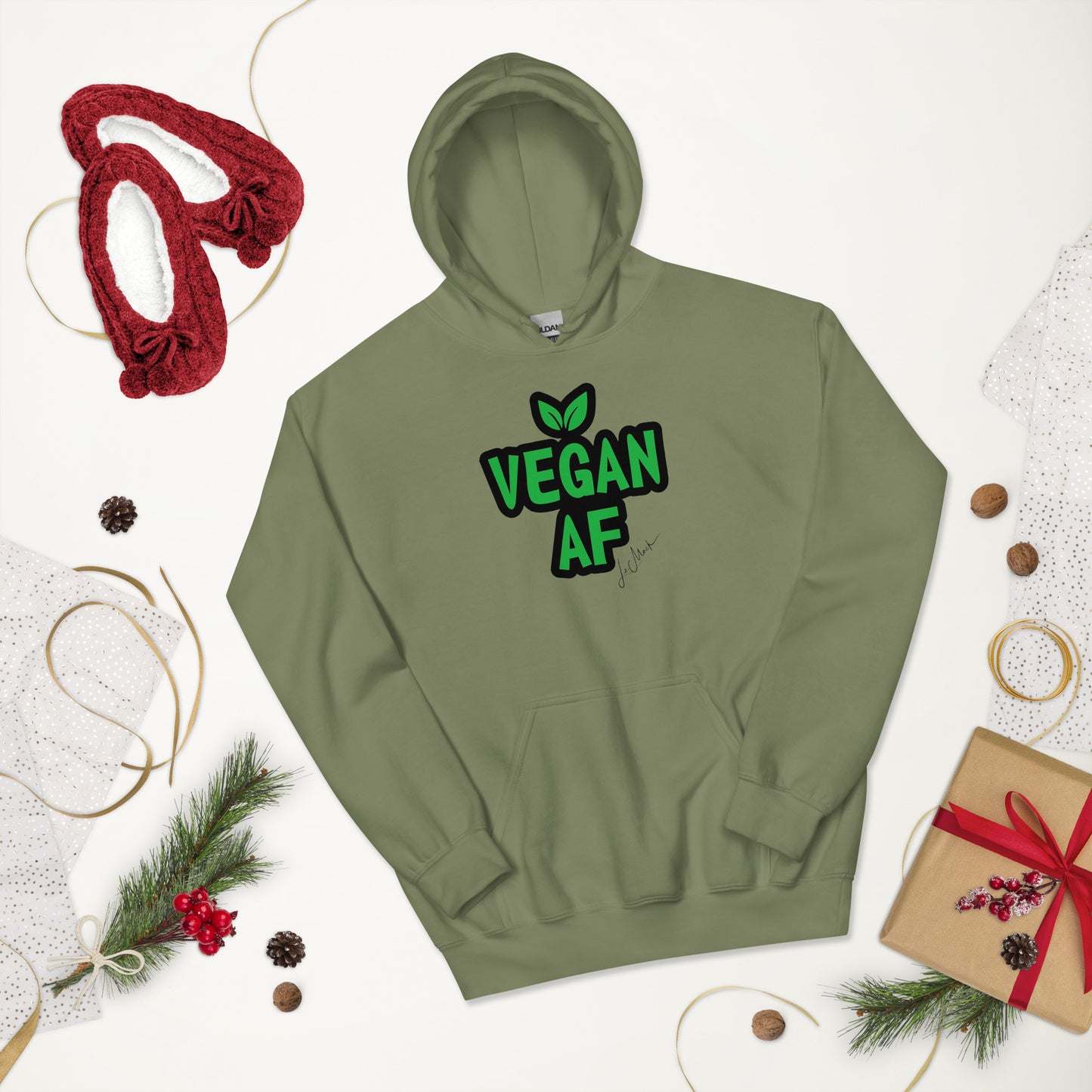Vegan AF Unisex Hoodie - LeMack