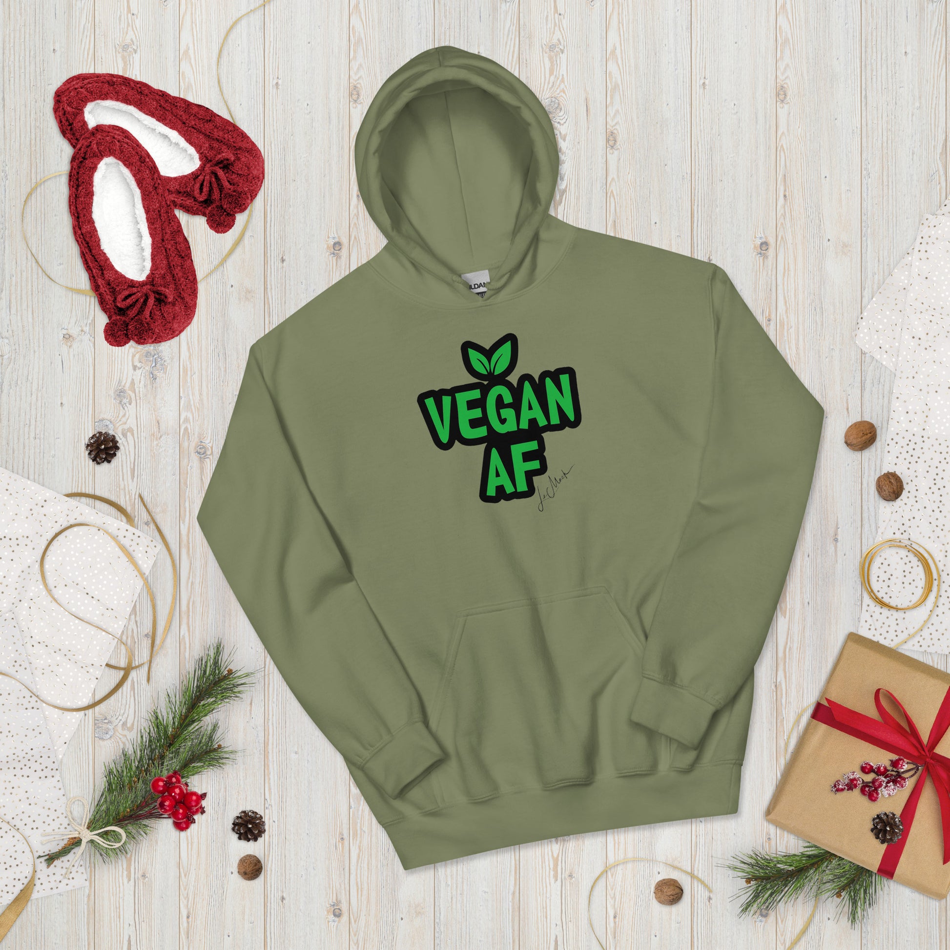 Vegan AF Unisex Hoodie - LeMack