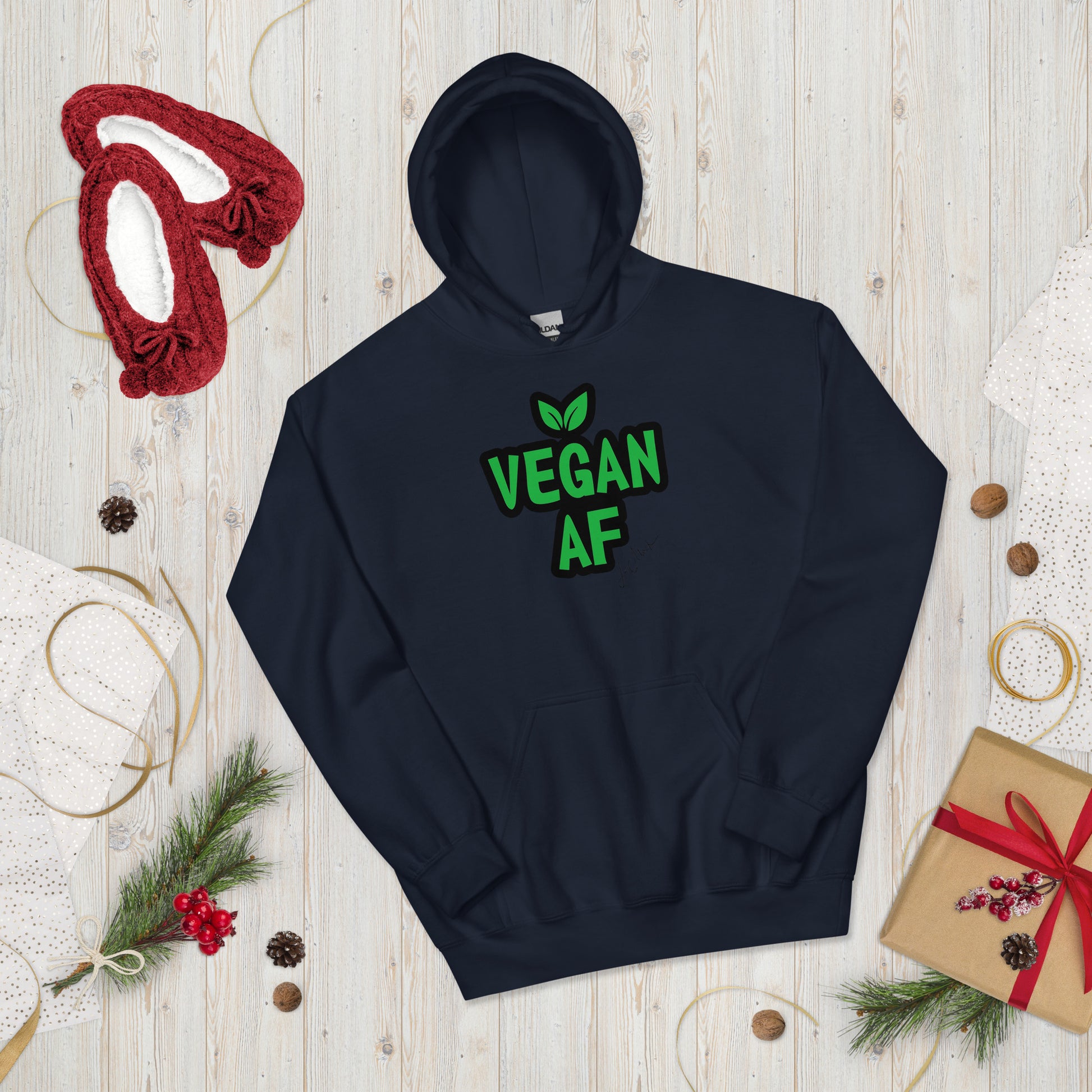 Vegan AF Unisex Hoodie - LeMack