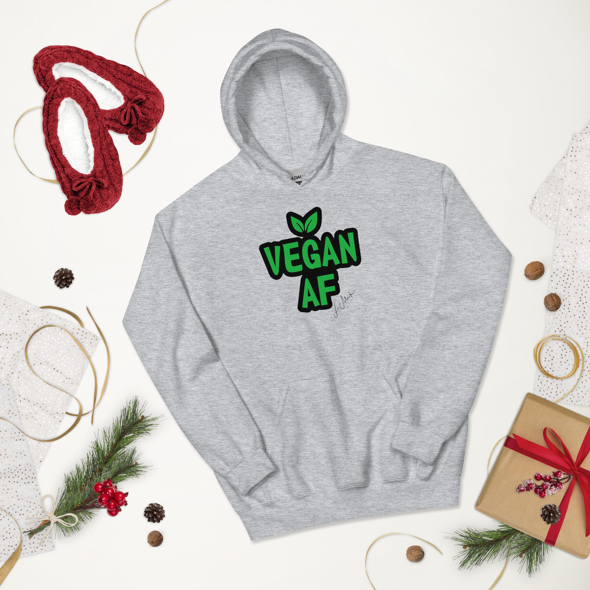 Vegan AF Unisex Hoodie - LeMack