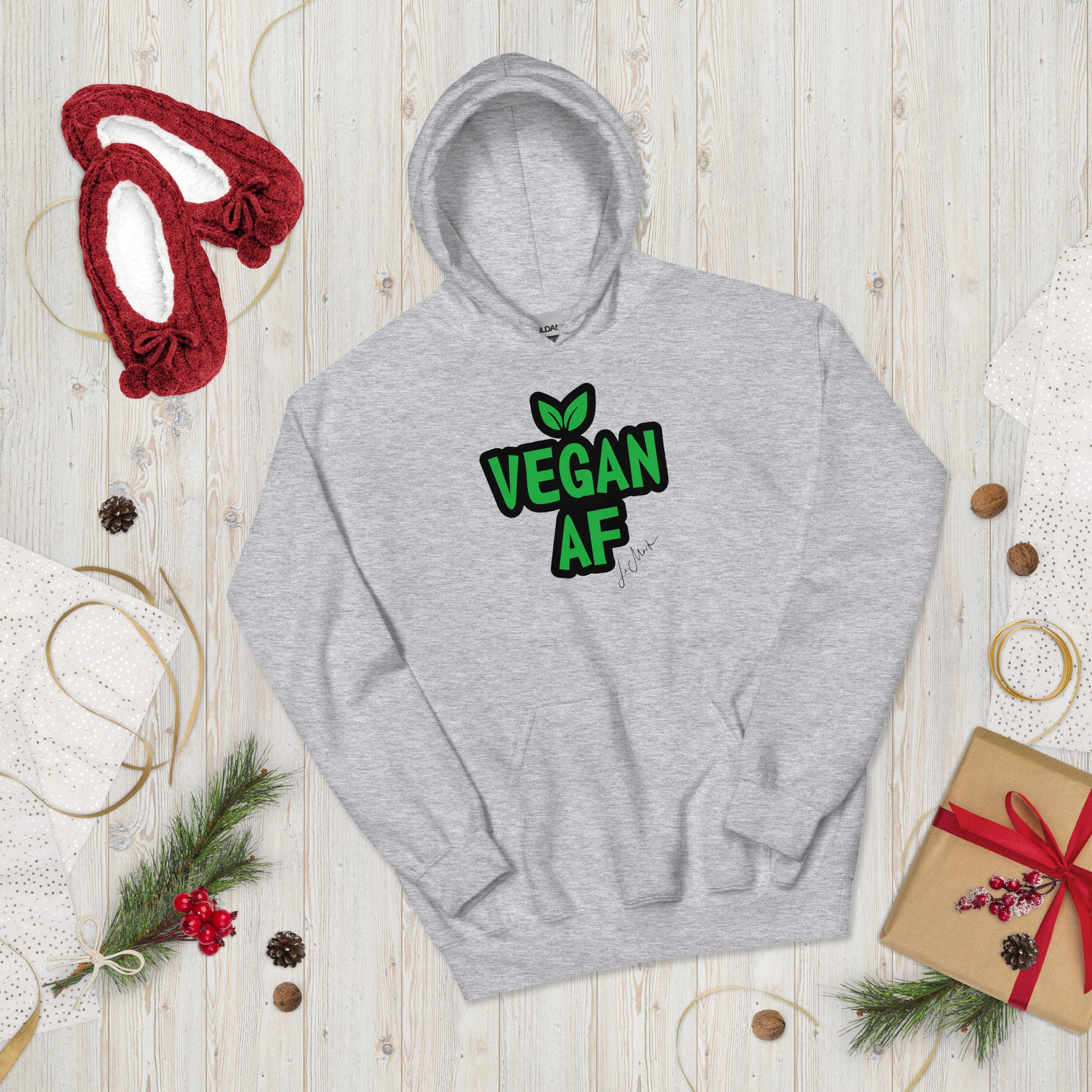 Vegan AF Unisex Hoodie - LeMack