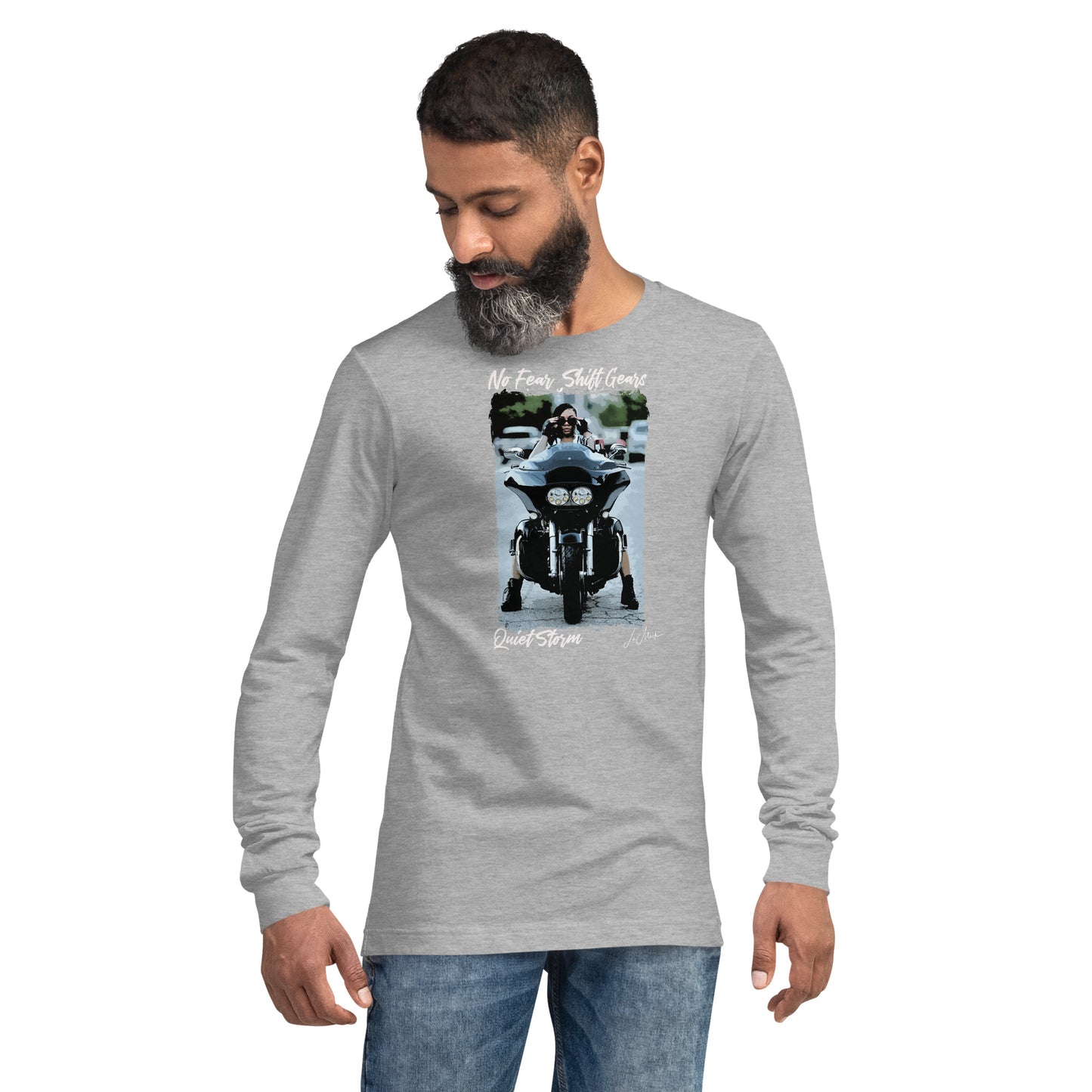 No Fear "Quiet Storm" Unisex Long Sleeve Tee - LeMack