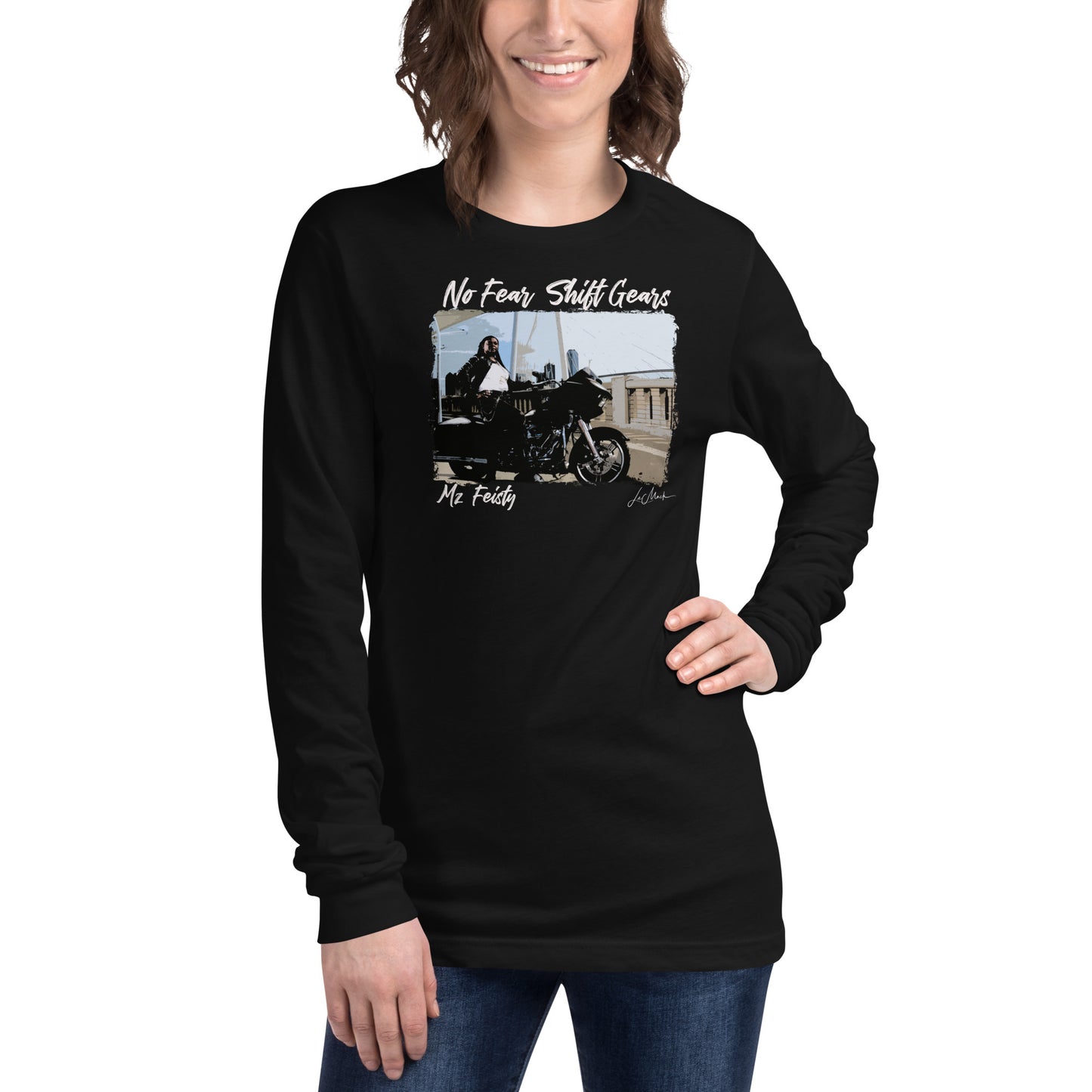 No Fear "Mz Feisty" Unisex Long Sleeve Tee - LeMack