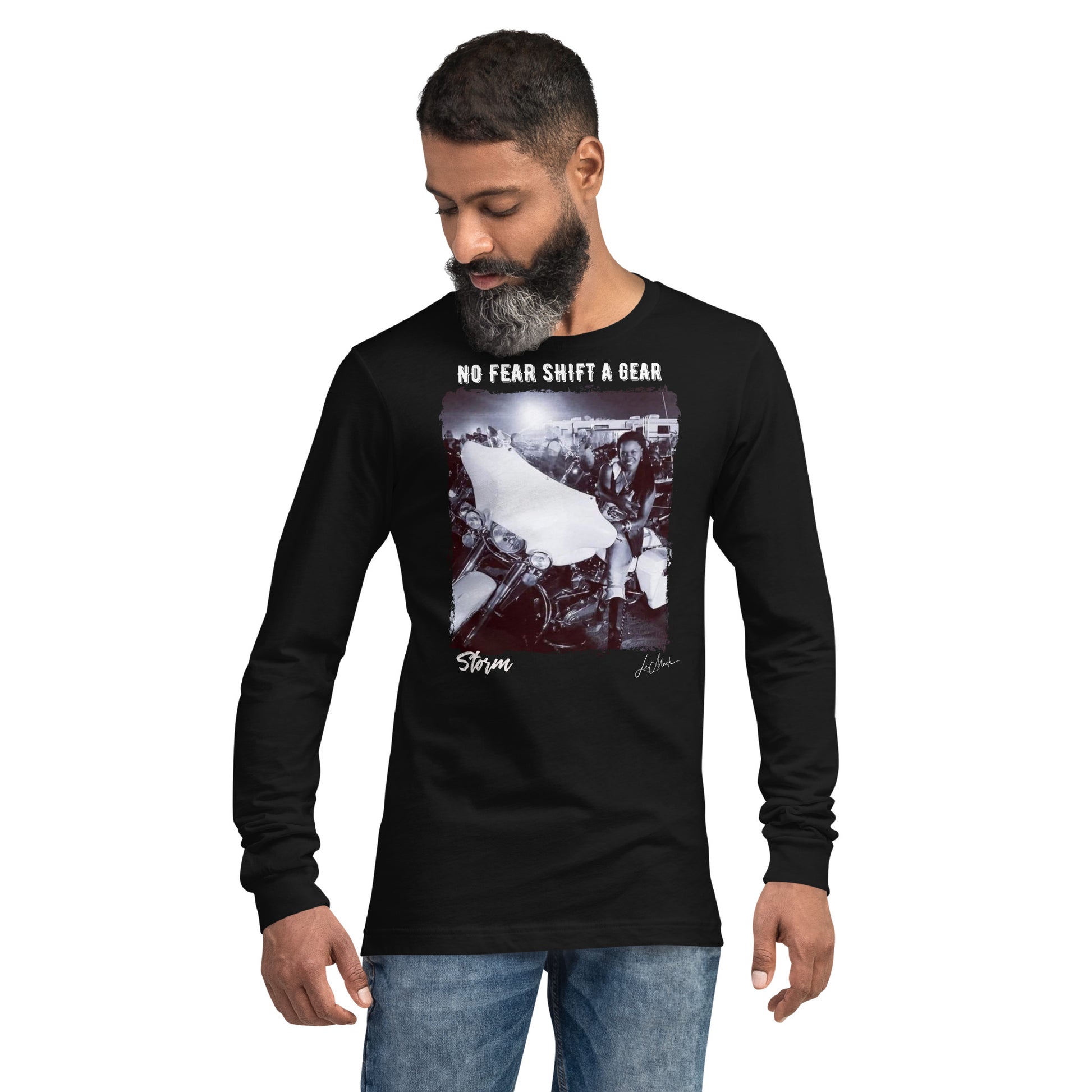 No Fear "Storm" Unisex Long Sleeve Tee - LeMack