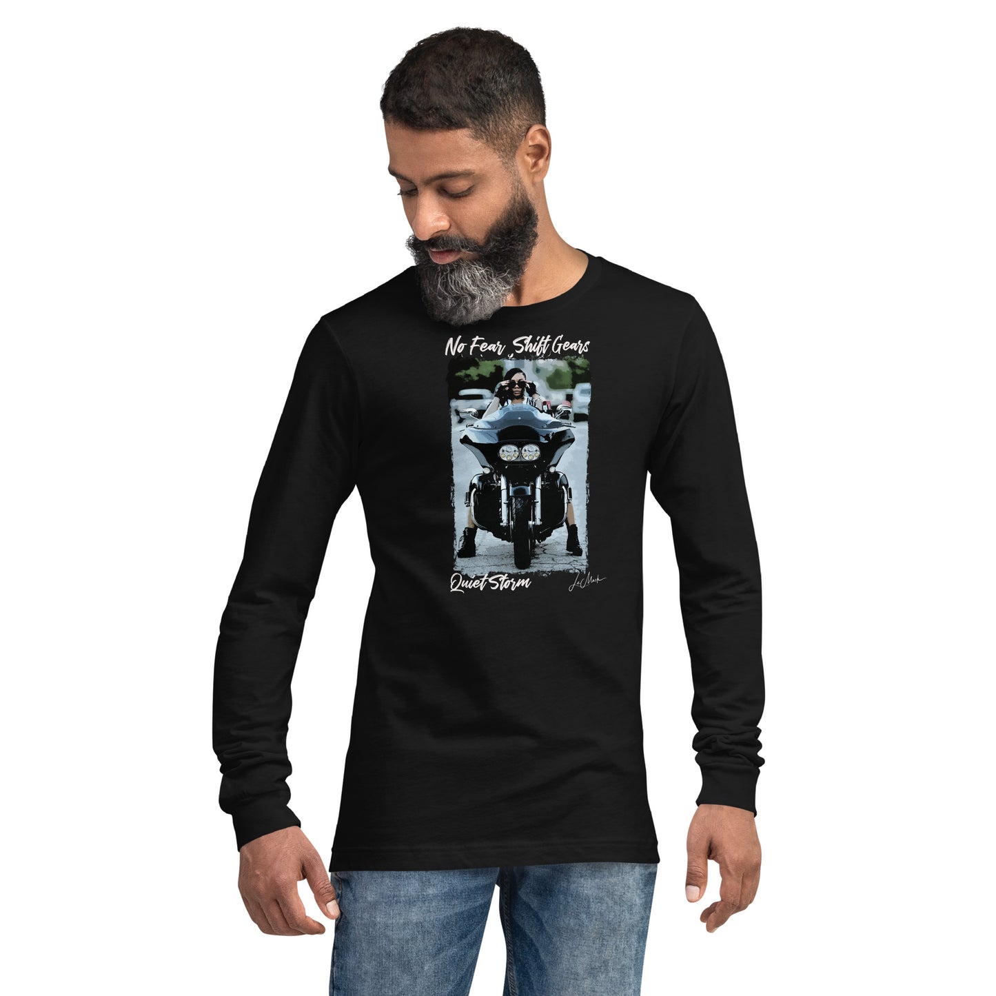 No Fear "Quiet Storm" Unisex Long Sleeve Tee - LeMack