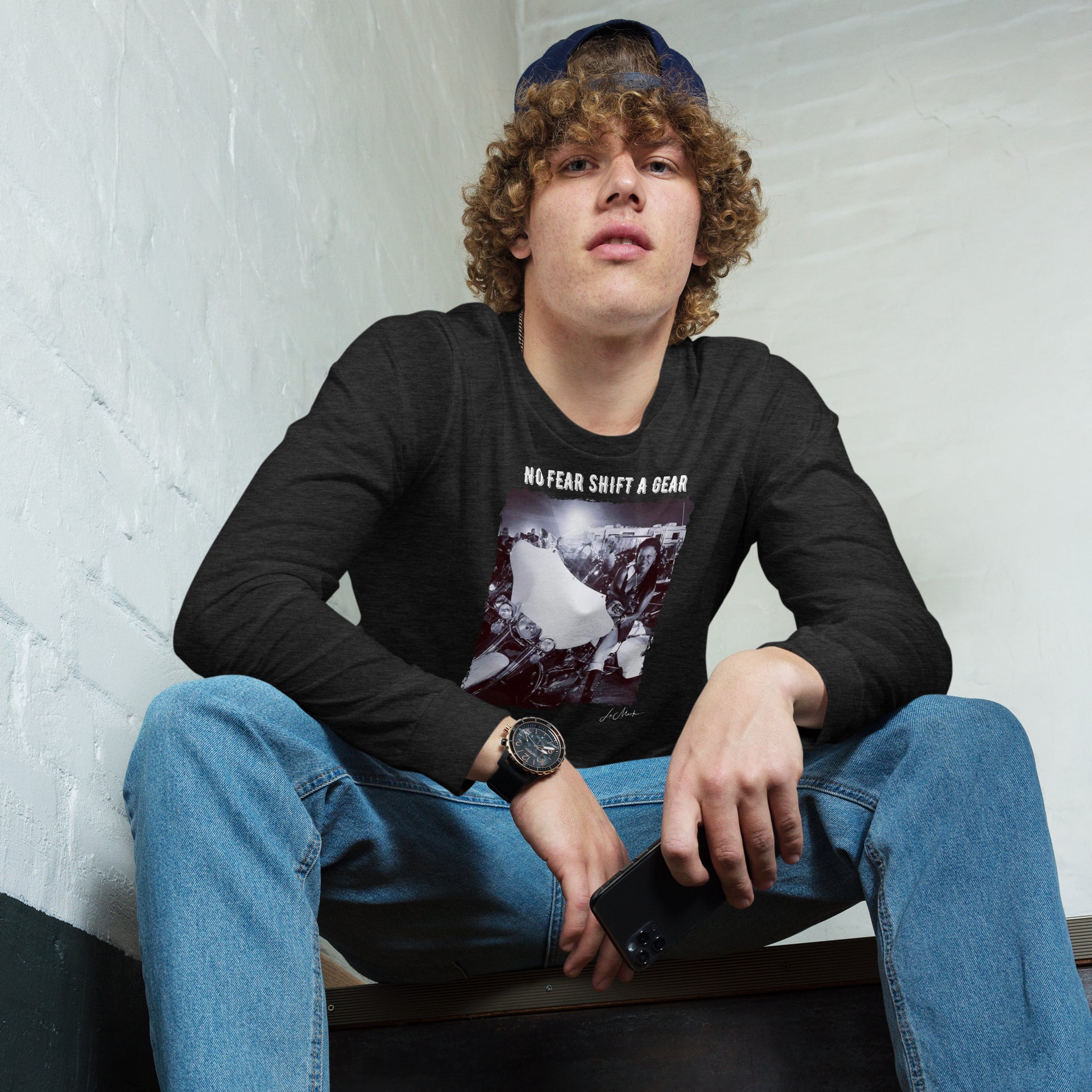 No Fear "Storm" Unisex Long Sleeve Tee - LeMack