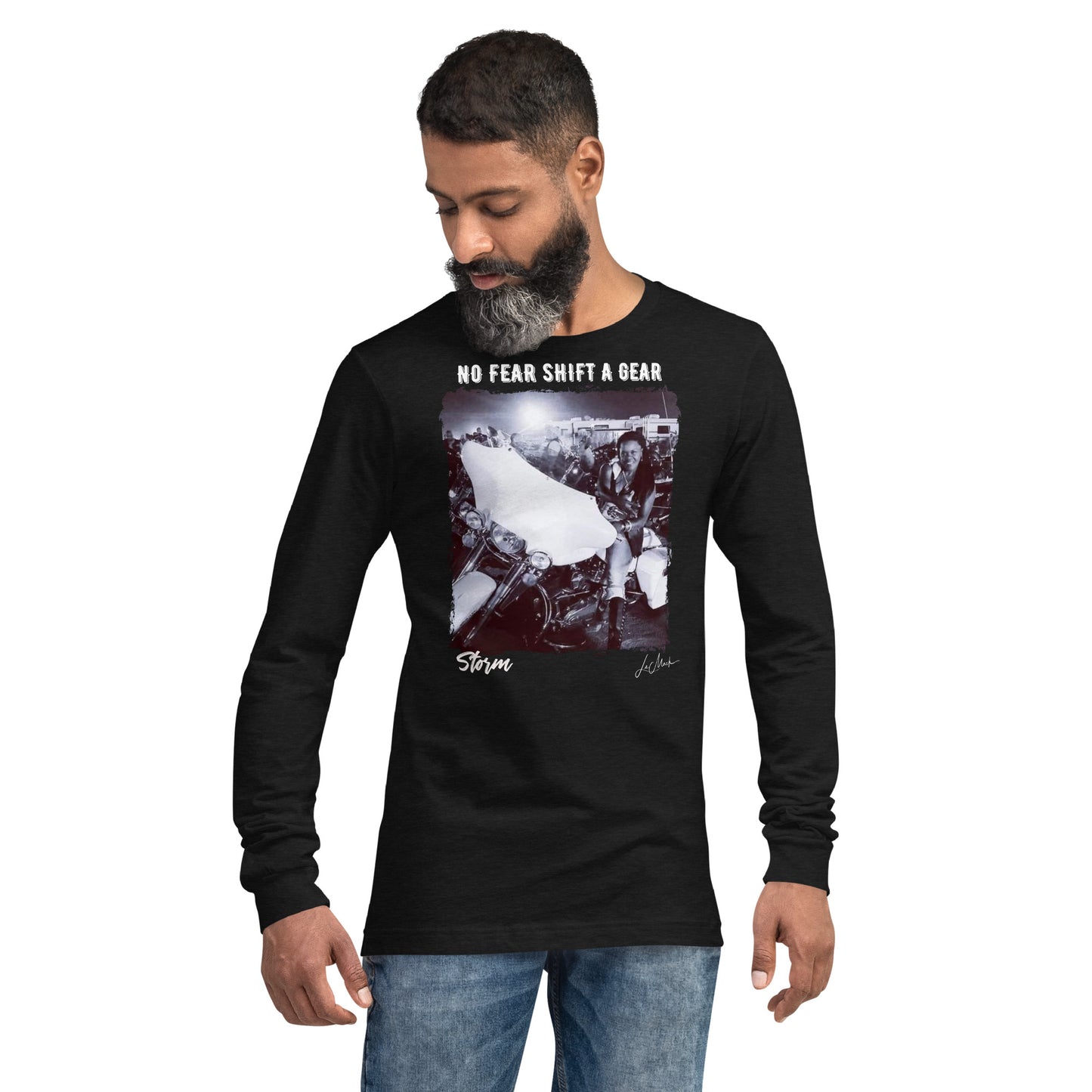 No Fear "Storm" Unisex Long Sleeve Tee - LeMack