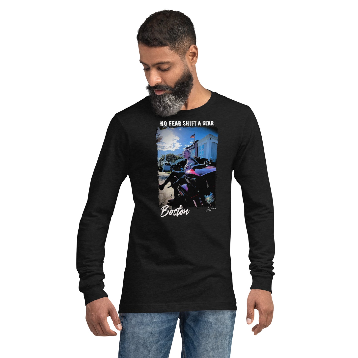 No Fear "Boston" Unisex Long Sleeve Tee - LeMack