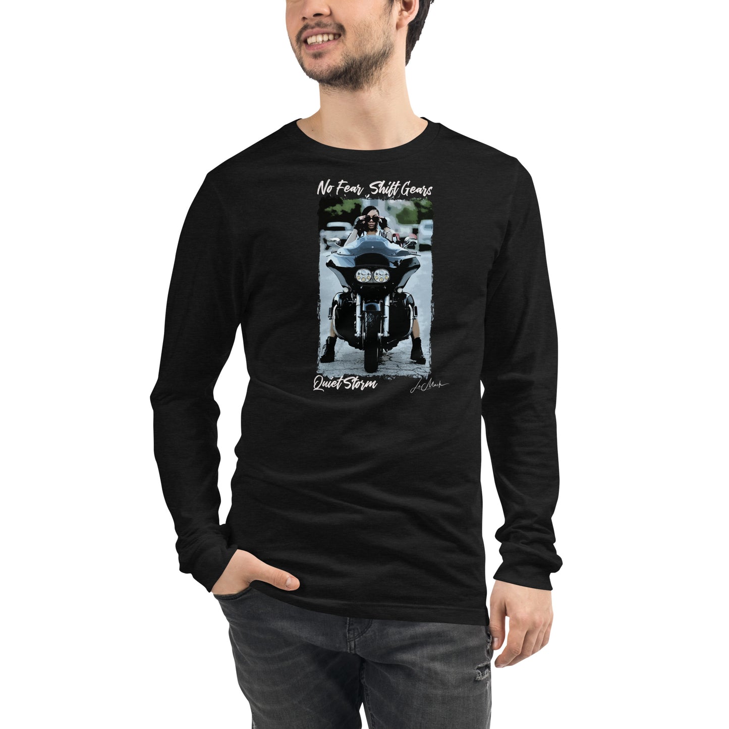 No Fear "Quiet Storm" Unisex Long Sleeve Tee - LeMack