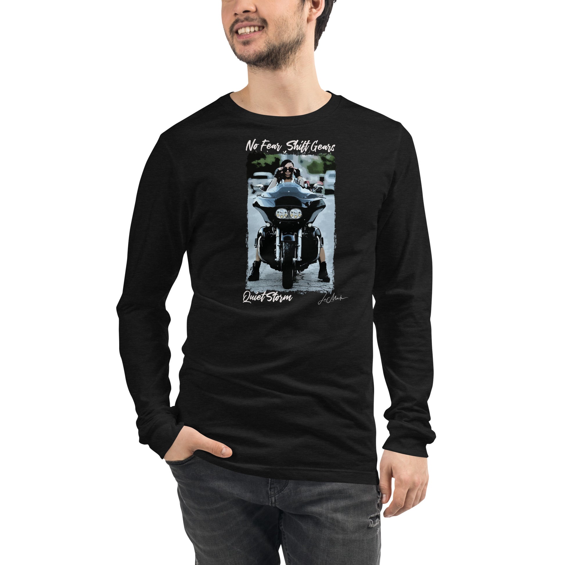 No Fear "Quiet Storm" Unisex Long Sleeve Tee - LeMack