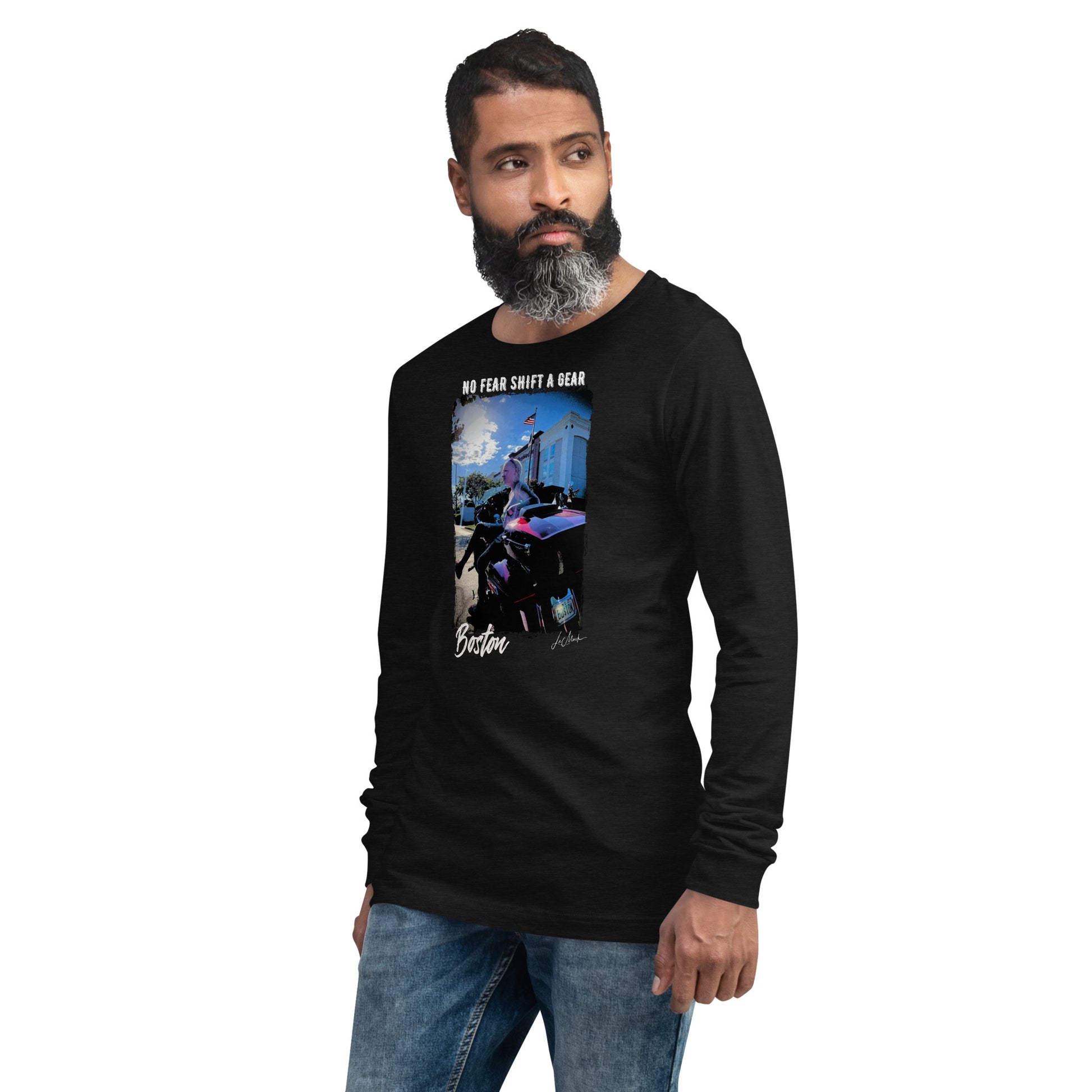 No Fear "Boston" Unisex Long Sleeve Tee - LeMack