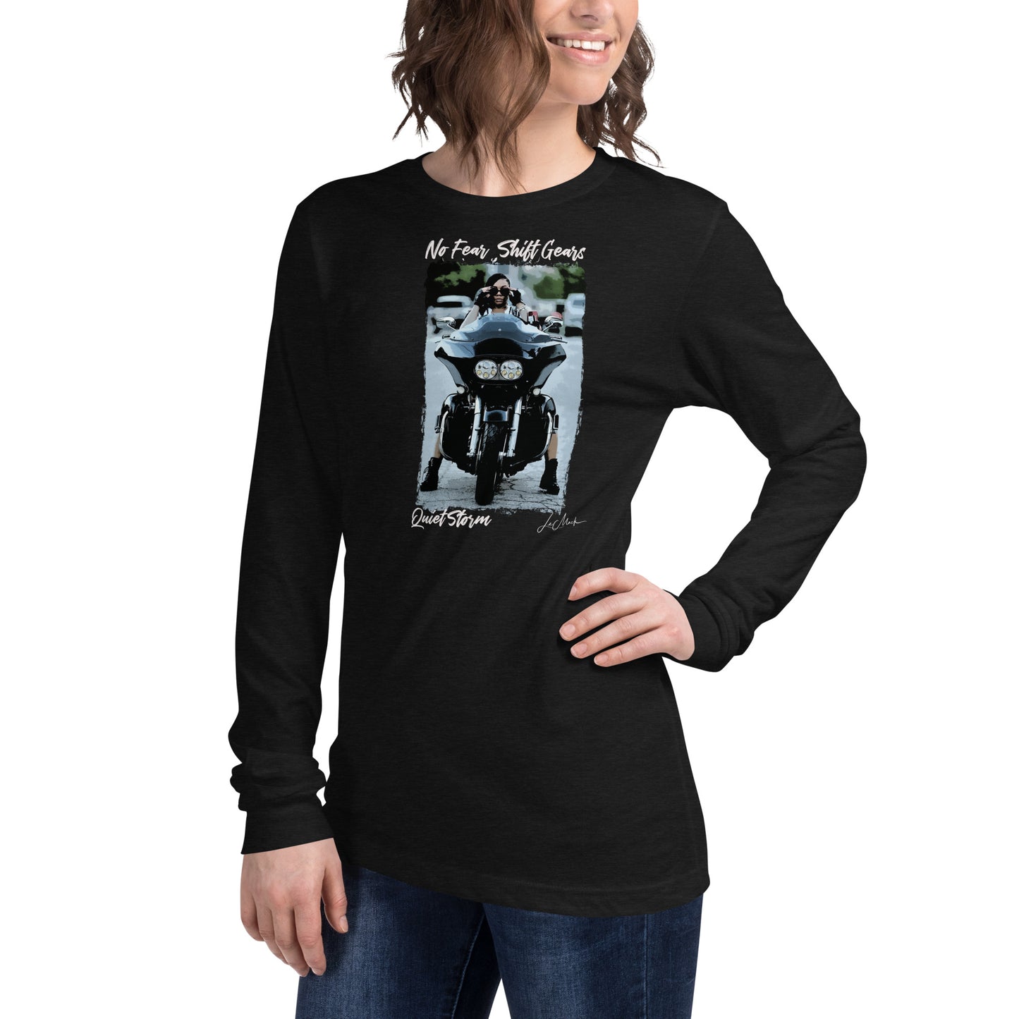 No Fear "Quiet Storm" Unisex Long Sleeve Tee - LeMack