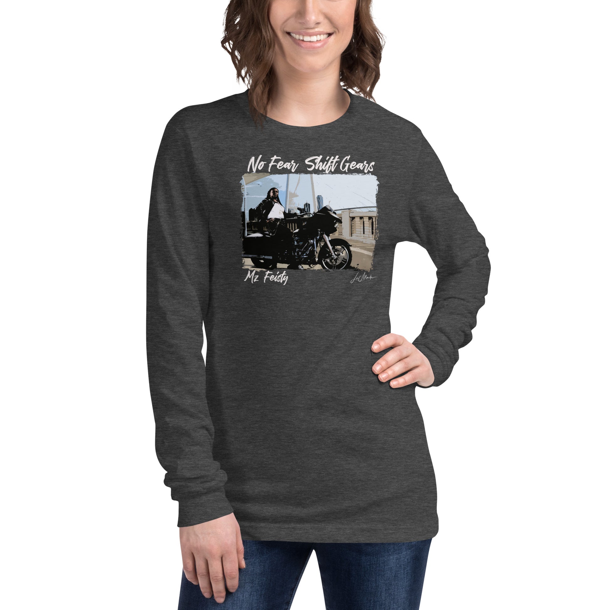 No Fear "Mz Feisty" Unisex Long Sleeve Tee - LeMack