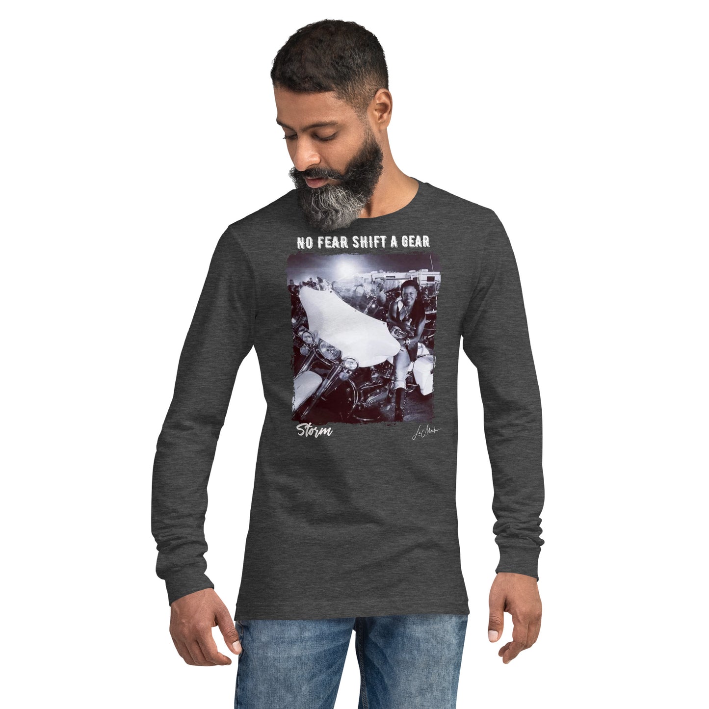 No Fear "Storm" Unisex Long Sleeve Tee - LeMack