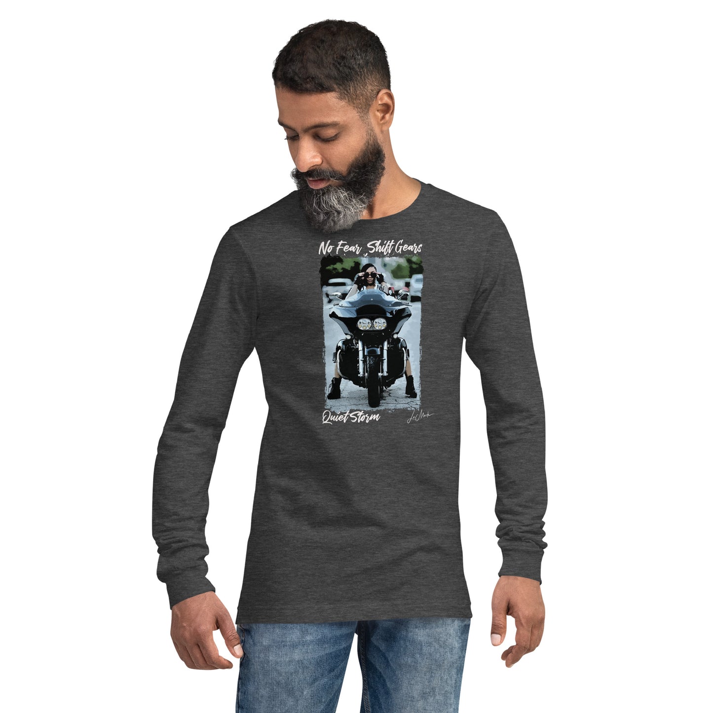 No Fear "Quiet Storm" Unisex Long Sleeve Tee - LeMack