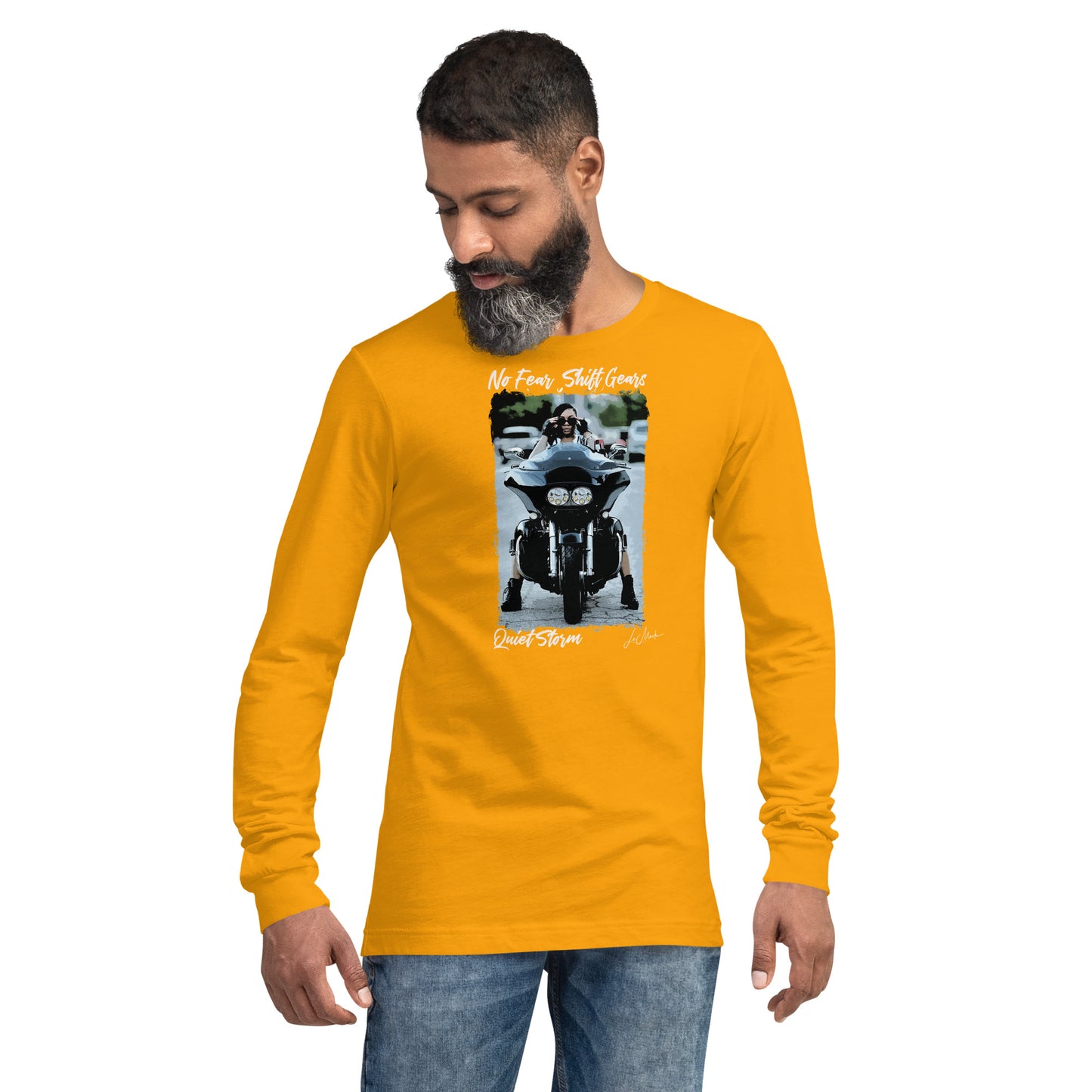 No Fear "Quiet Storm" Unisex Long Sleeve Tee - LeMack