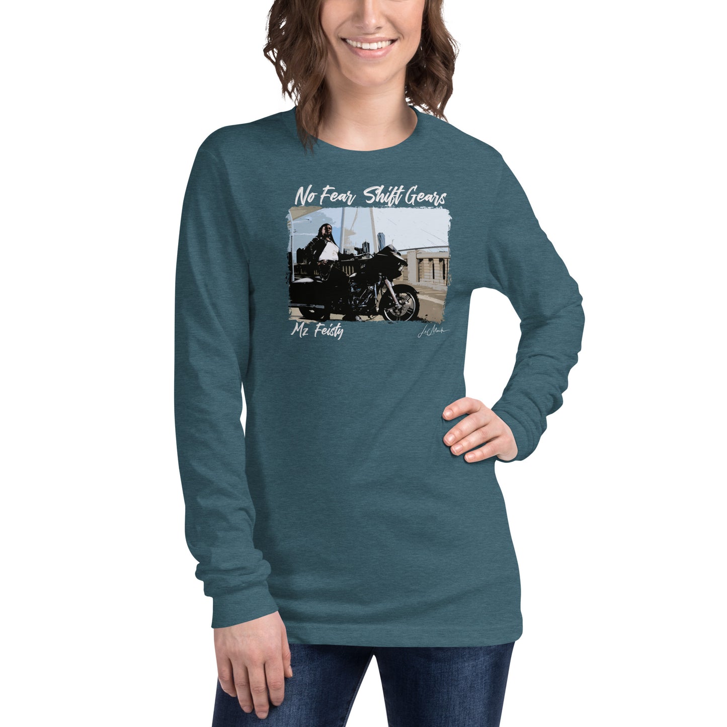 No Fear "Mz Feisty" Unisex Long Sleeve Tee - LeMack