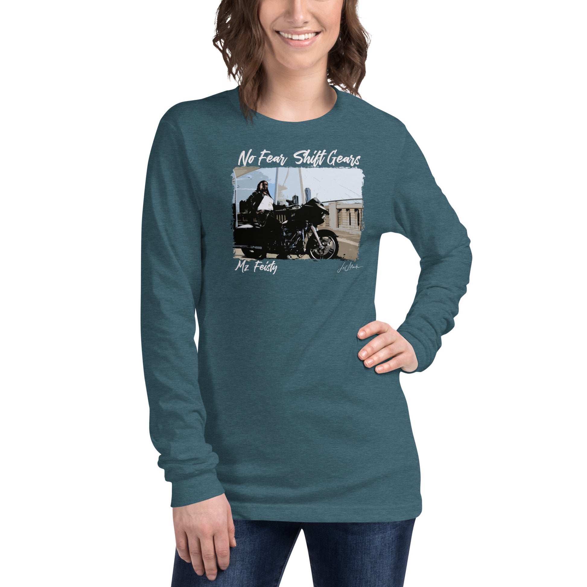 No Fear "Mz Feisty" Unisex Long Sleeve Tee - LeMack