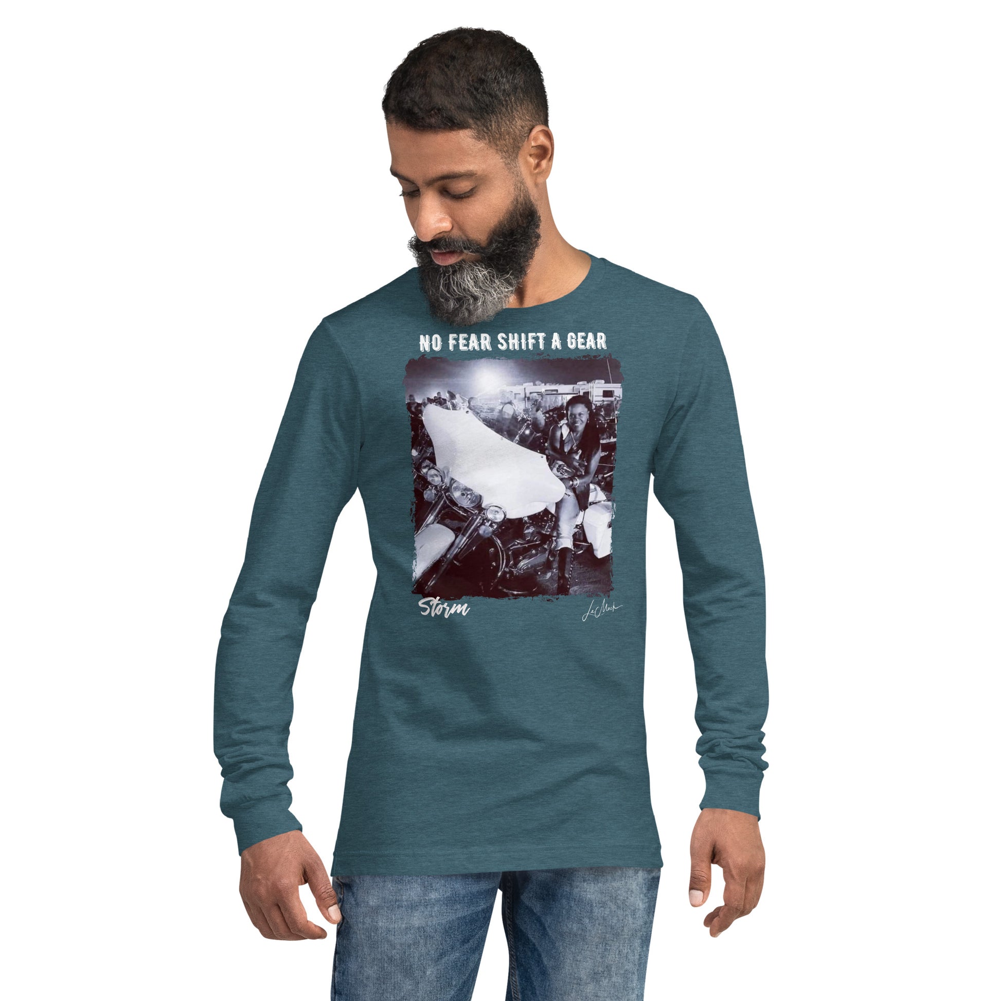 No Fear "Storm" Unisex Long Sleeve Tee - LeMack