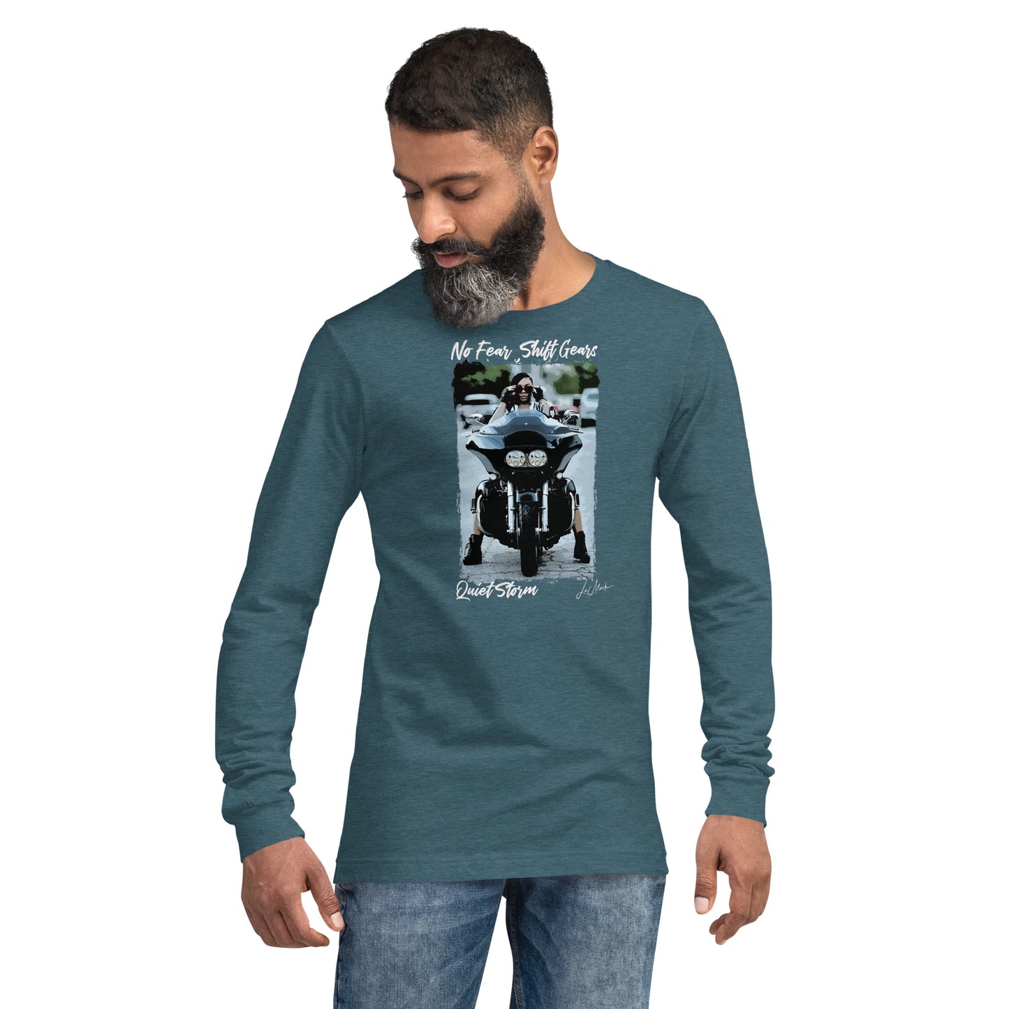 No Fear "Quiet Storm" Unisex Long Sleeve Tee - LeMack