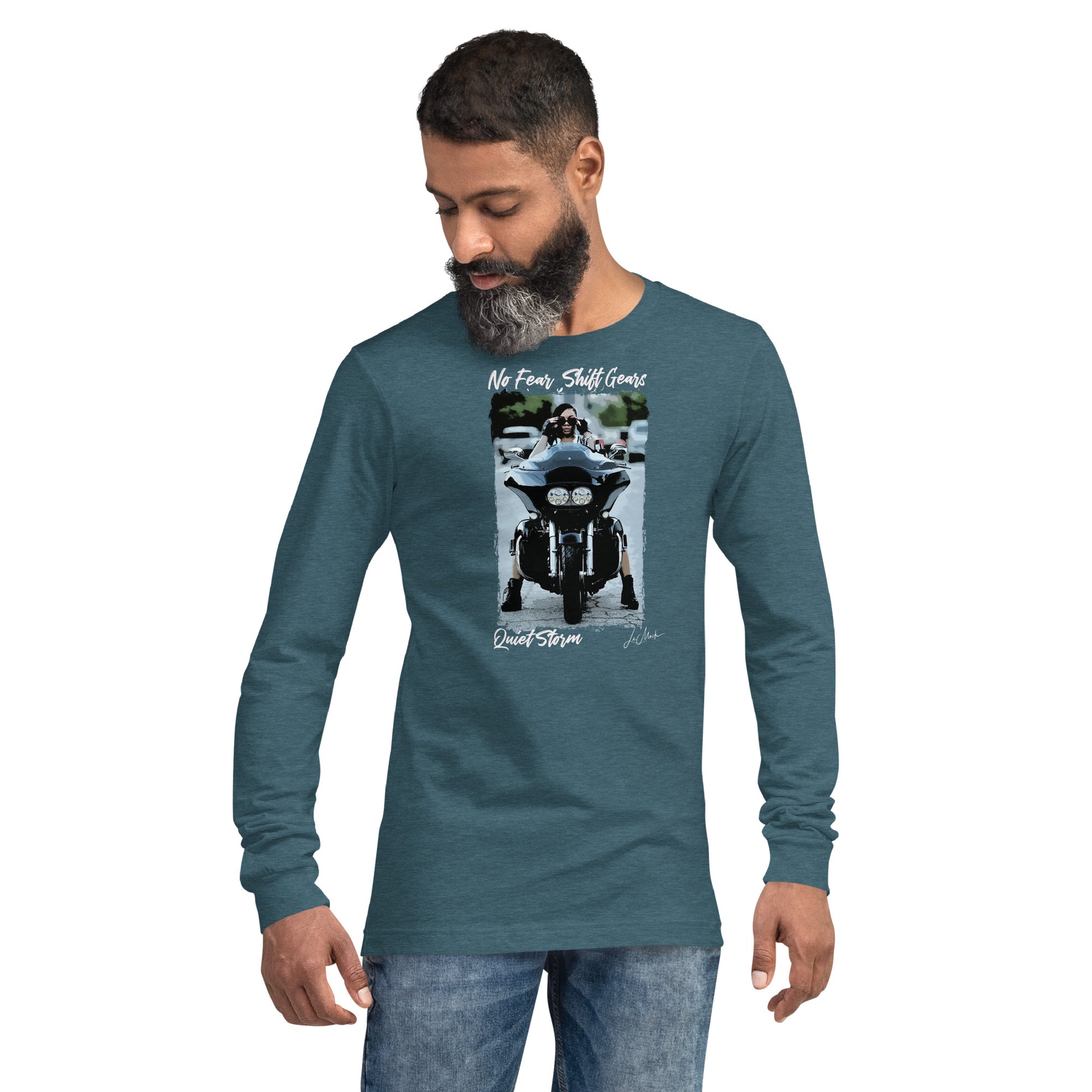 No Fear "Quiet Storm" Unisex Long Sleeve Tee - LeMack