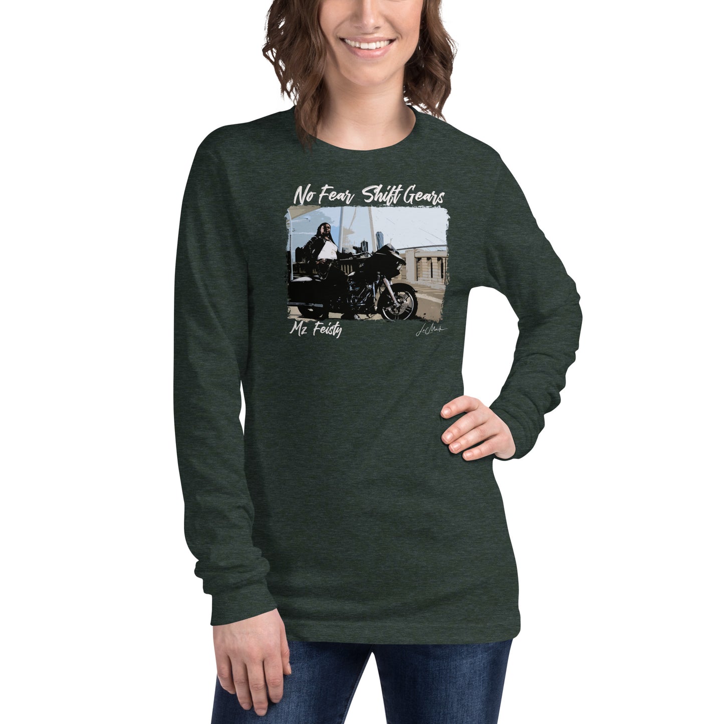 No Fear "Mz Feisty" Unisex Long Sleeve Tee - LeMack