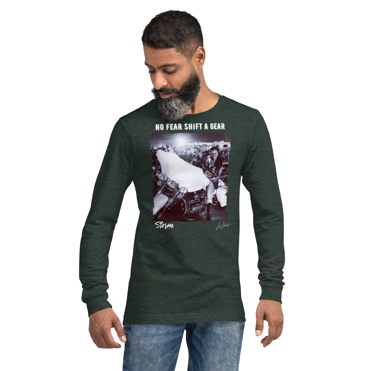 No Fear "Storm" Unisex Long Sleeve Tee - LeMack