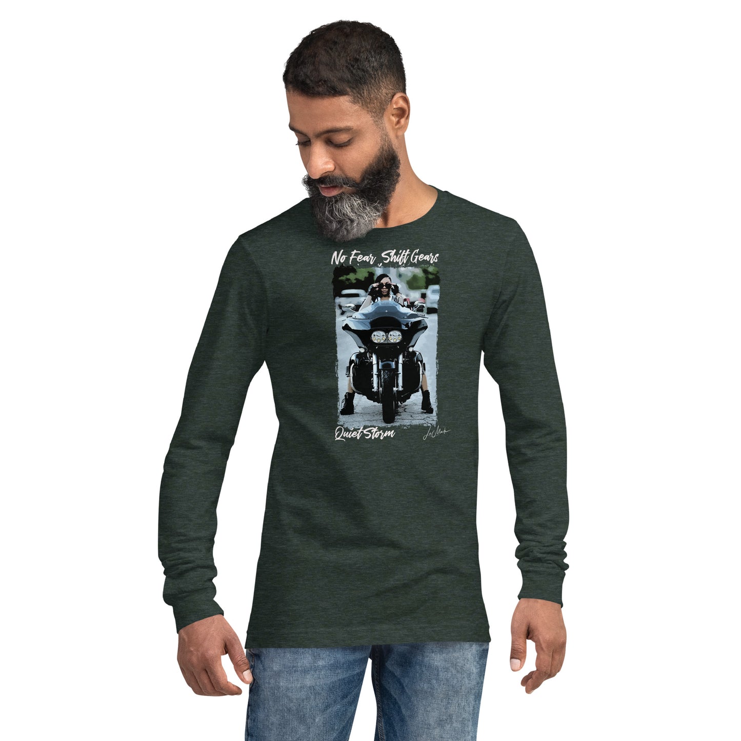 No Fear "Quiet Storm" Unisex Long Sleeve Tee - LeMack