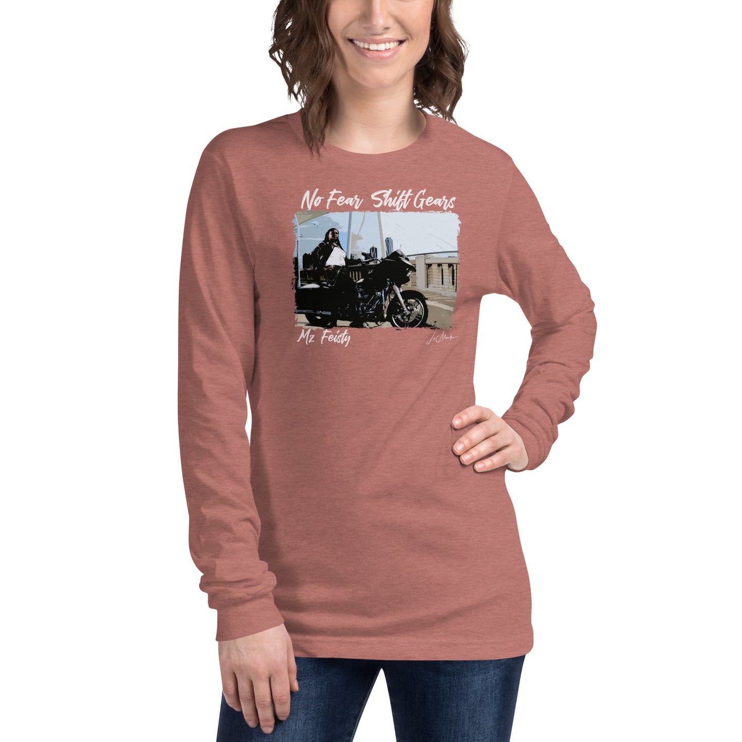 No Fear "Mz Feisty" Unisex Long Sleeve Tee - LeMack